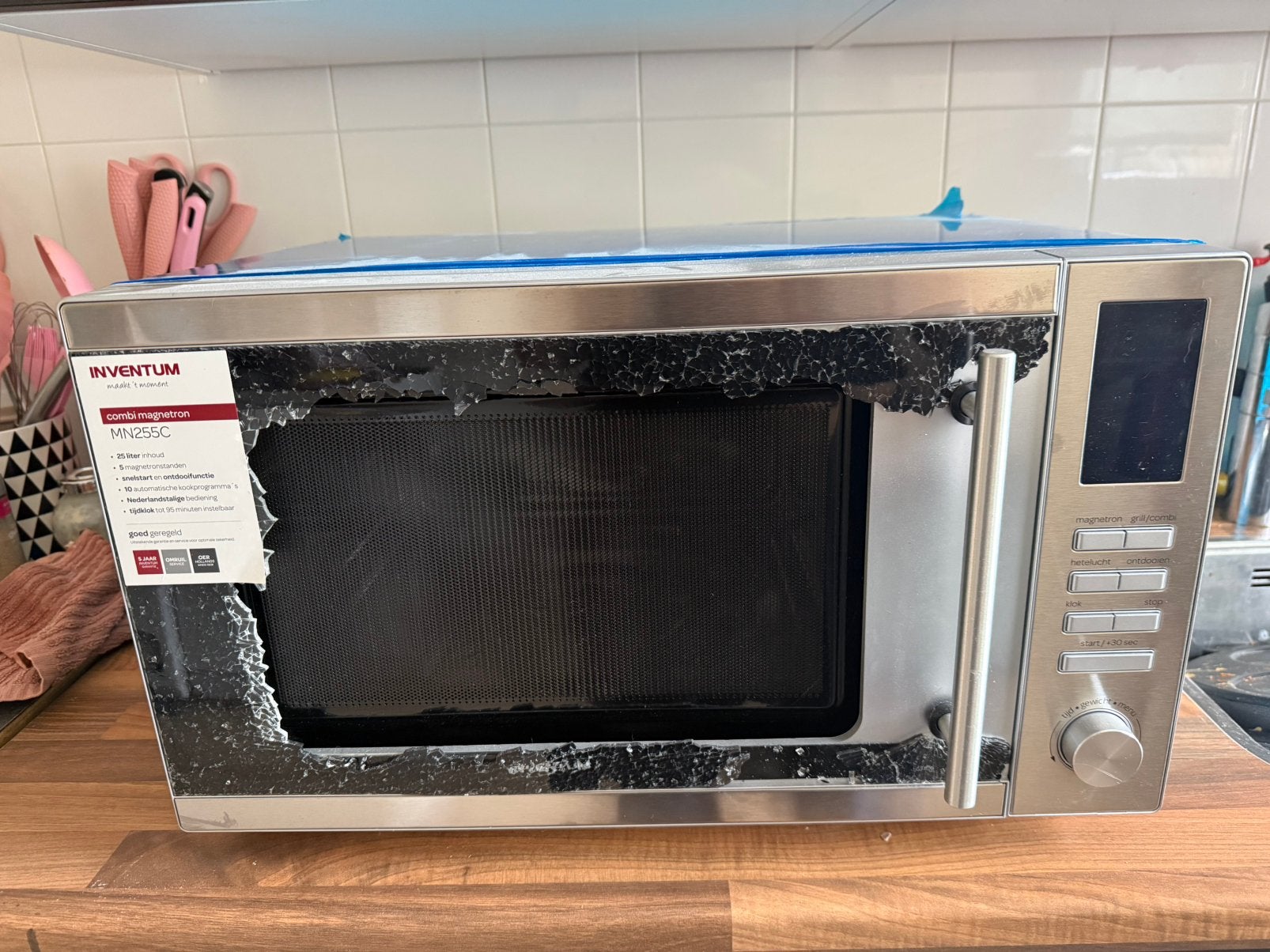 Inventum combi magnetron, Witgoed en Apparatuur, Magnetrons, Ophalen of Verzenden, Nieuw, Inbouw