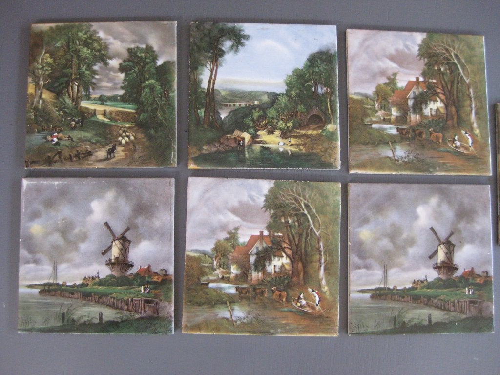 Tegeltjes 15 x 15., Ophalen