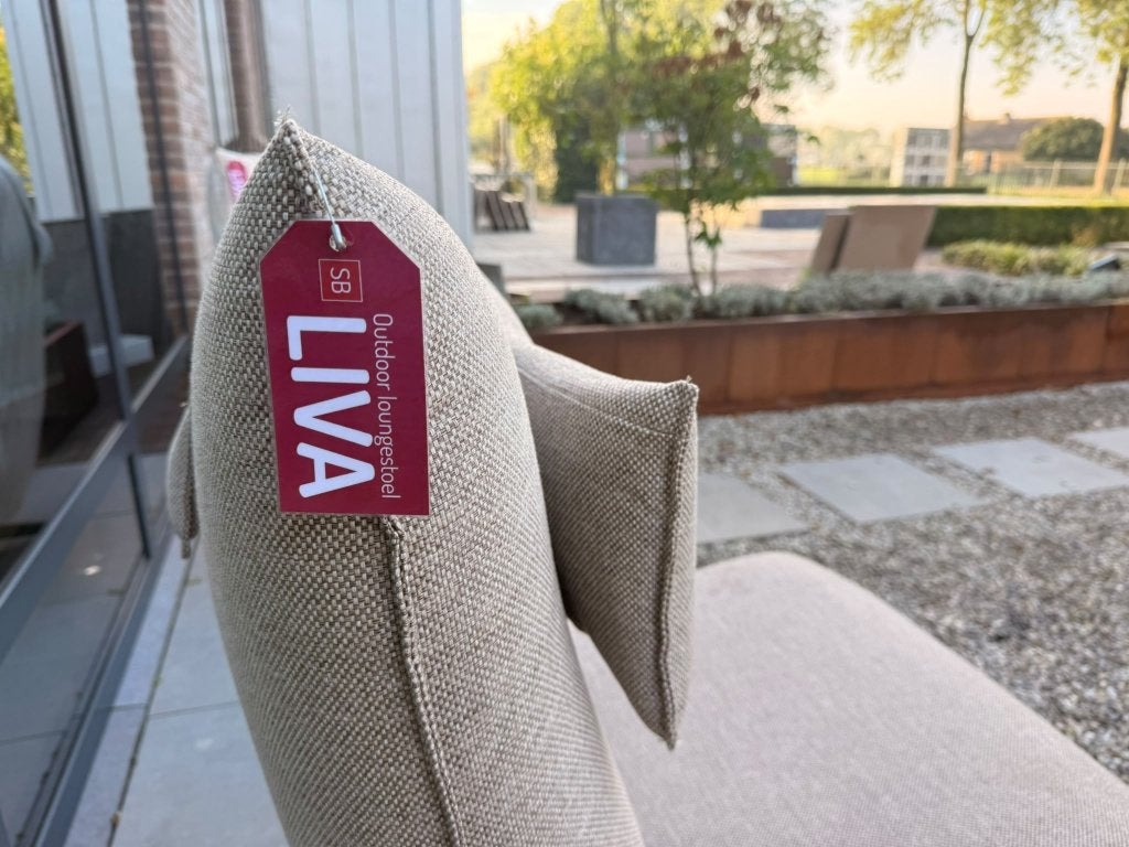 Liva Outdoor Relaxfauteuil | Weerbestendig | Swanenberg, Ophalen of Verzenden, Nieuw, Metaal