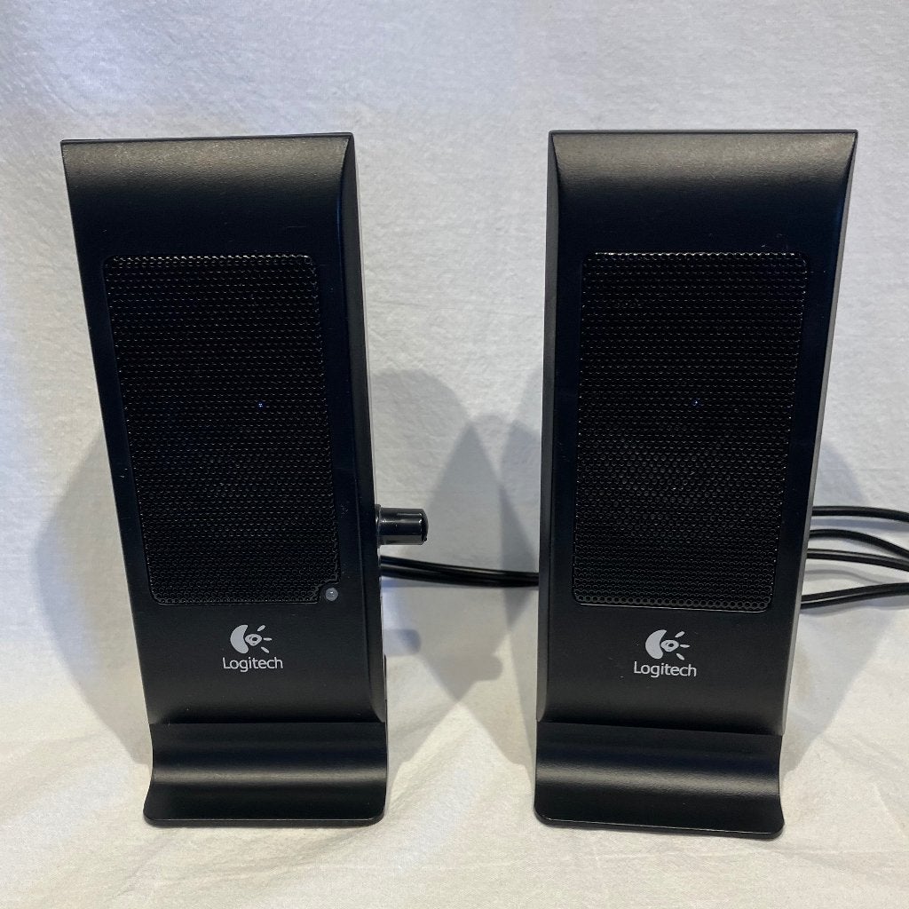 Logitech S-100 PC luidsprekerset, Ophalen of Verzenden, Zo goed als nieuw, Audiokanaal 2, Logitech, Creative