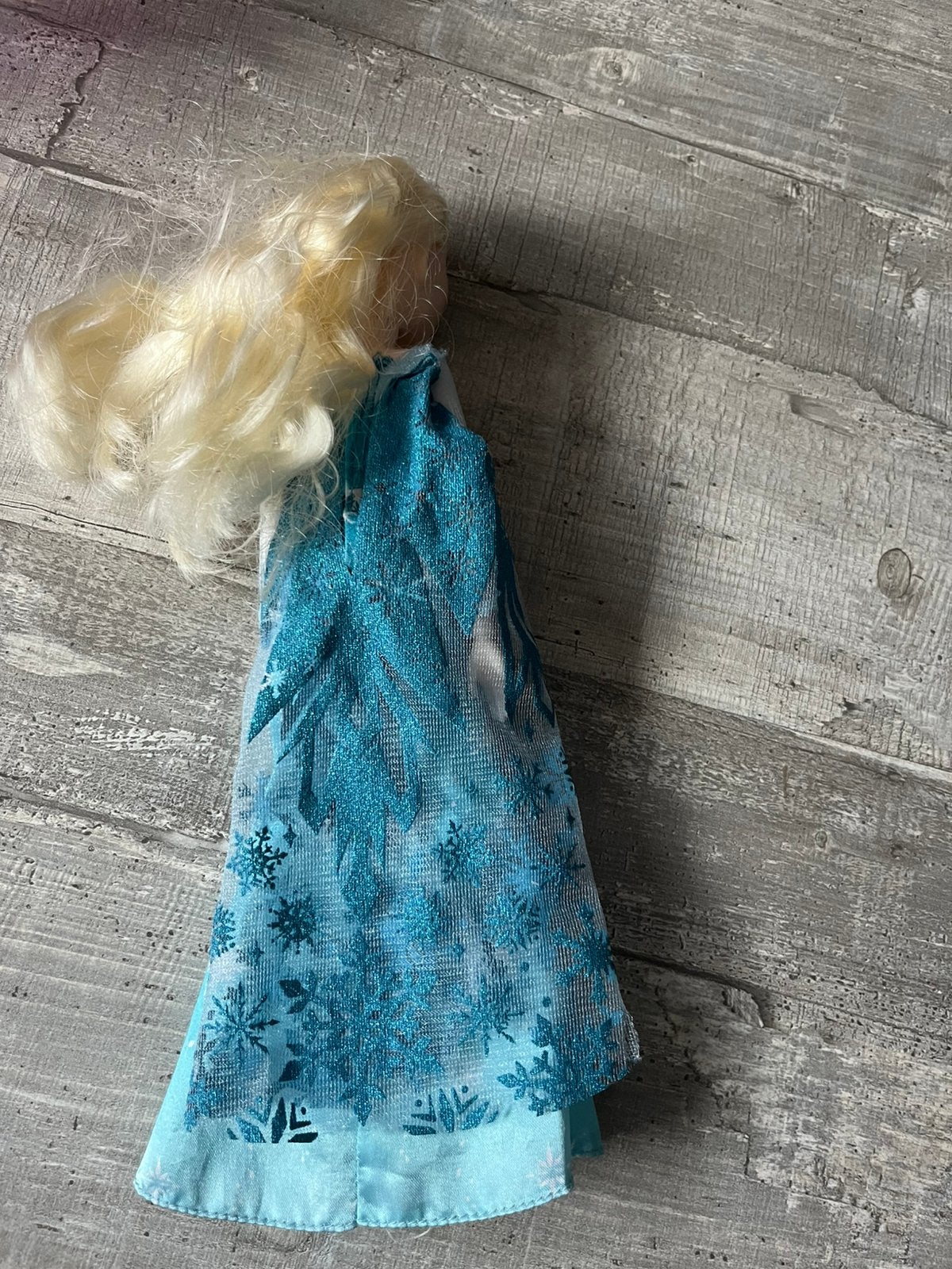 Frozen Elsa barbie pop, Ophalen of Verzenden, Gebruikt, Barbie