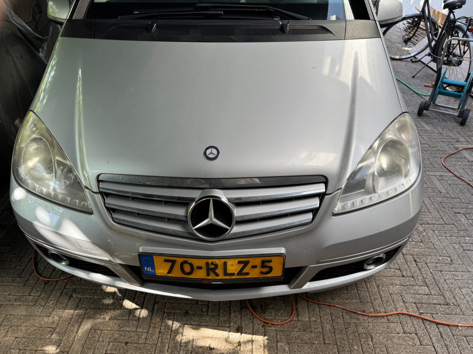 Mercedes-Benz A-Klasse 1.5 A160 5DRS 2011 Grijs, Voorwielaandrijving, Overige bekleding, 49 €/maand, Origineel Nederlands