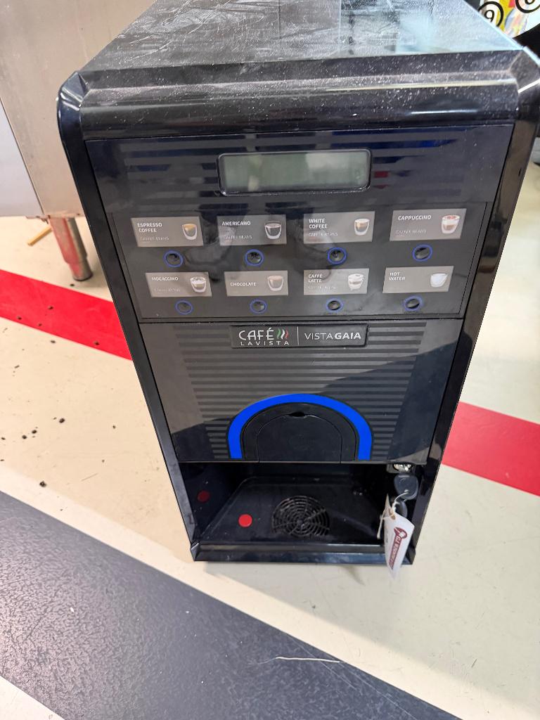 Professionele Koffieautomaat – Cafe Lavista, Witgoed en Apparatuur, Koffiezetapparaten, Ophalen, Gebruikt, 10 kopjes of meer, Koffiemachine