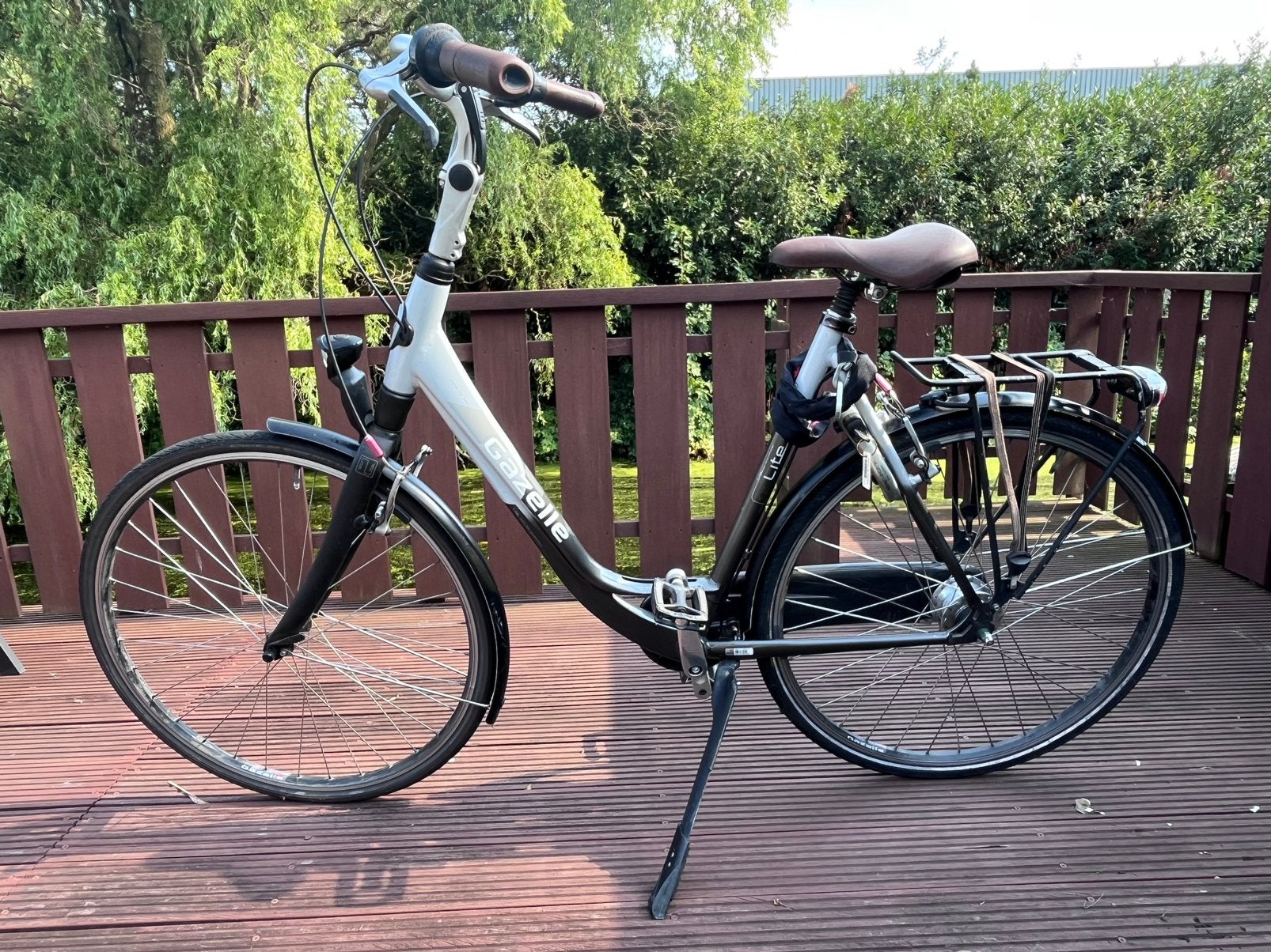 Gazelle damesfiets, Ophalen, Gebruikt, Versnellingen, 56 cm of meer