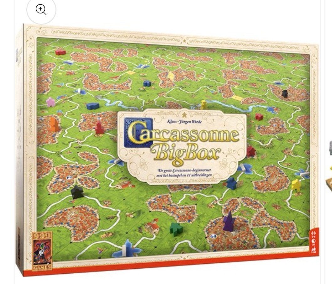 Carcassonne Big Box - Nieuw in verpakking, Hobby en Vrije tijd, Gezelschapsspellen | Bordspellen, Ophalen of Verzenden, Nieuw