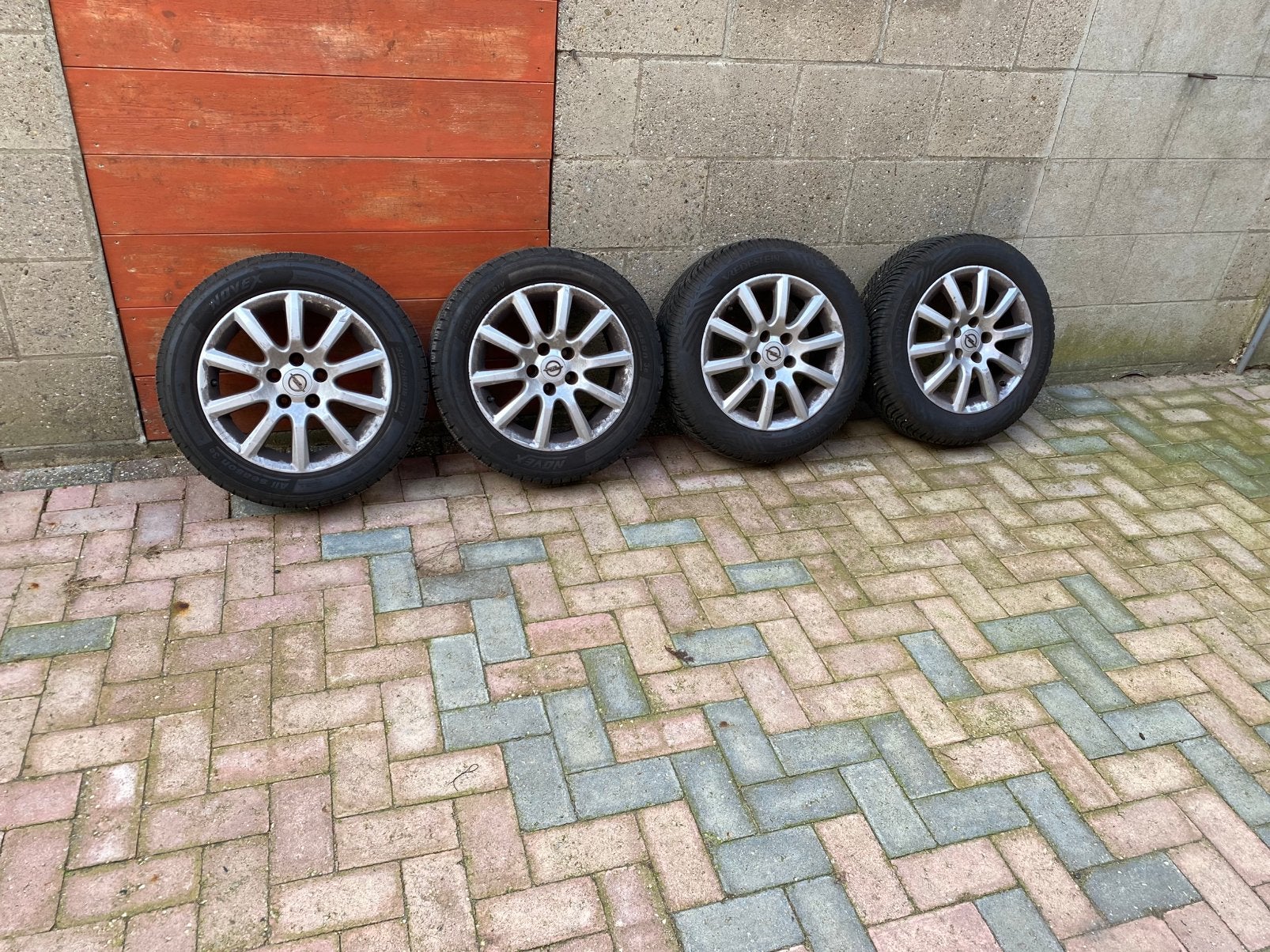 All season set 205/55R16, Ophalen, 16 inch, 205 mm, All Season