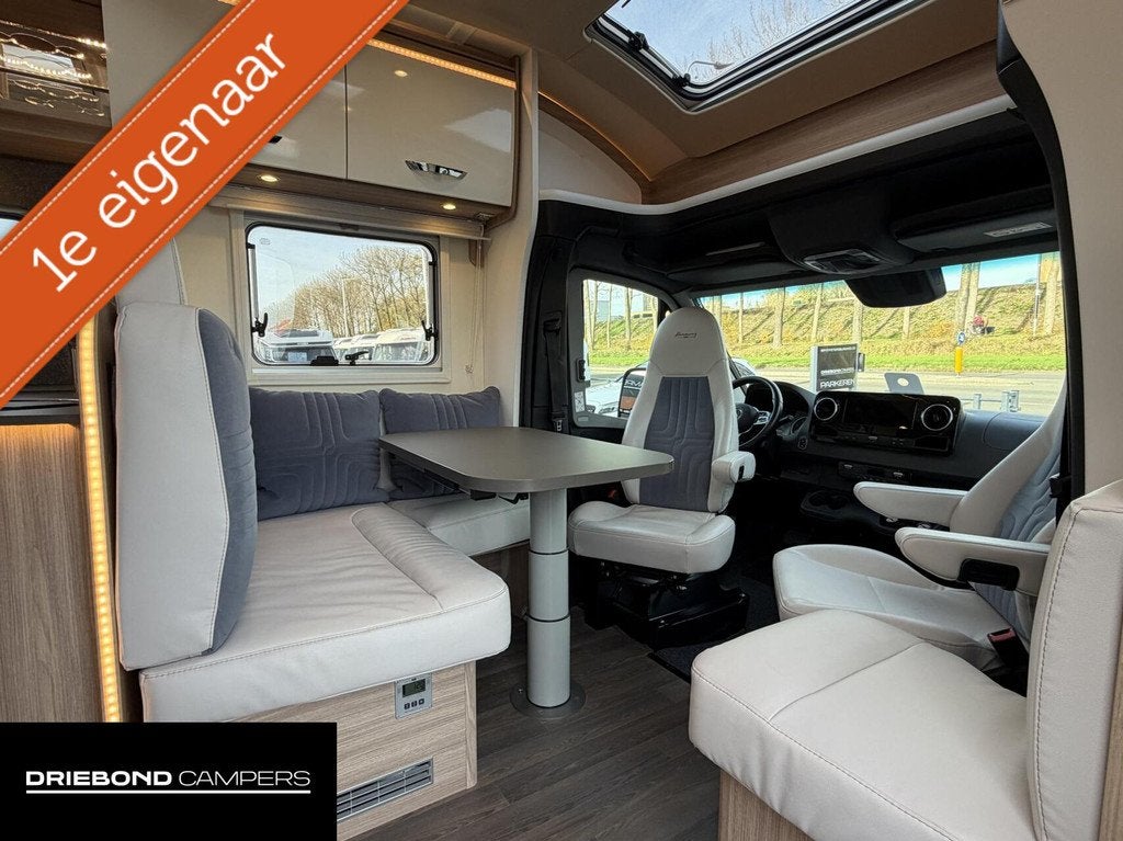Bürstner Harmony T660 M Zonnepanelen 2X Airco Luchtvering O, Automaat, Airbags, 6 tot 7 meter, Diesel