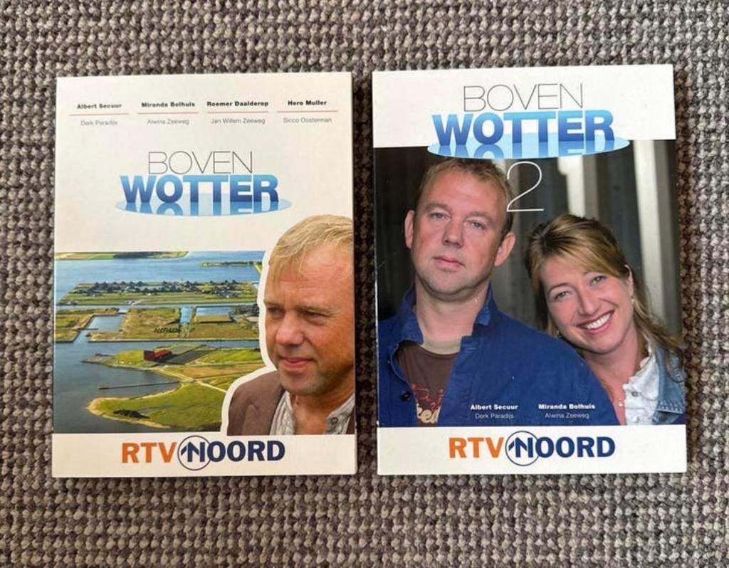 Boven Wotter - RTV Noord - Seizoen 1 & 2 (ZELDZAAM), Alle leeftijden, Ophalen of Verzenden, Zo goed als nieuw, Boxset
