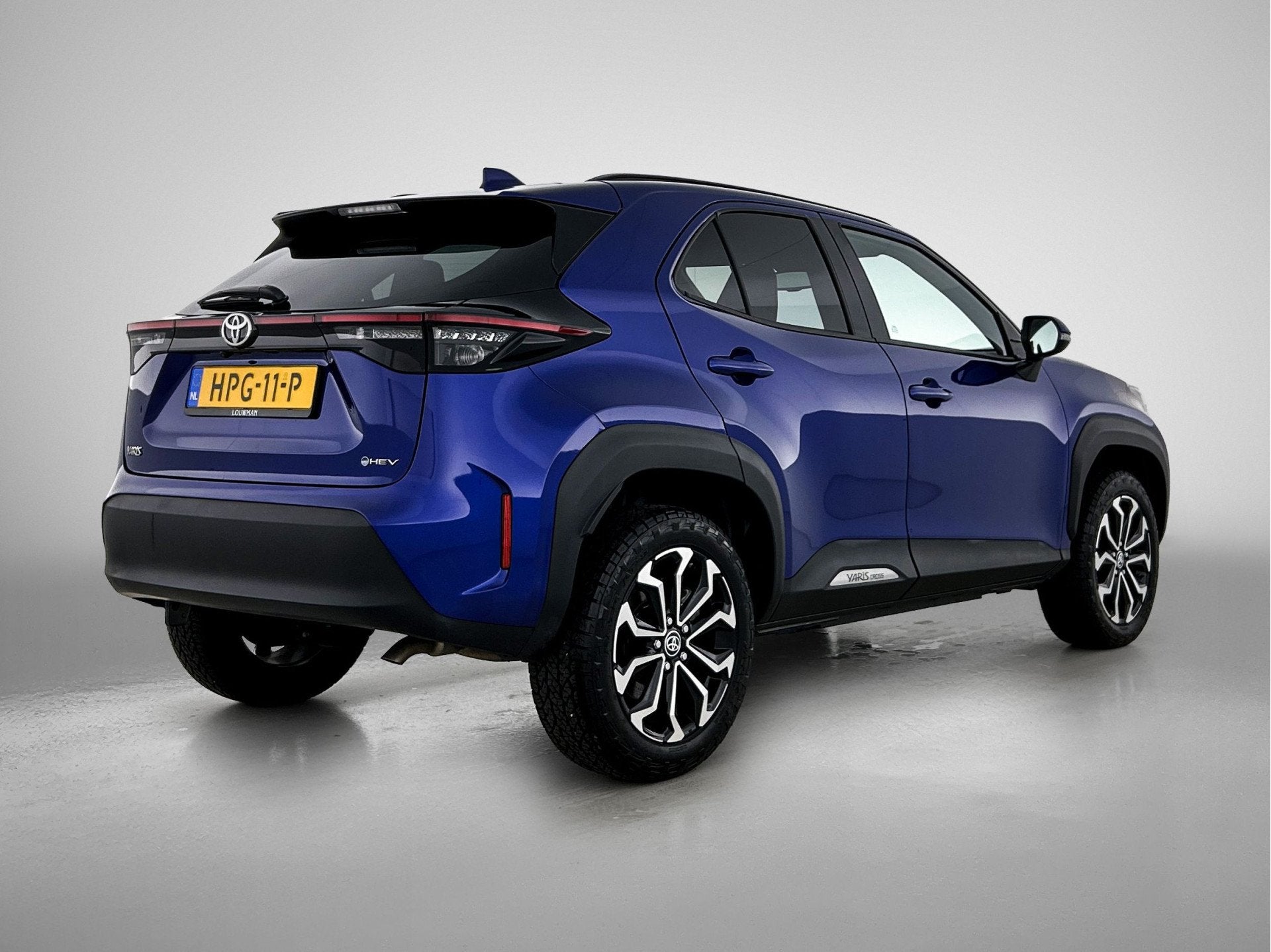 Toyota Yaris Cross 1.5 Hybrid 115 First Edition | BTW voertu, Stof, Gebruikt, Blauw, 116 pk