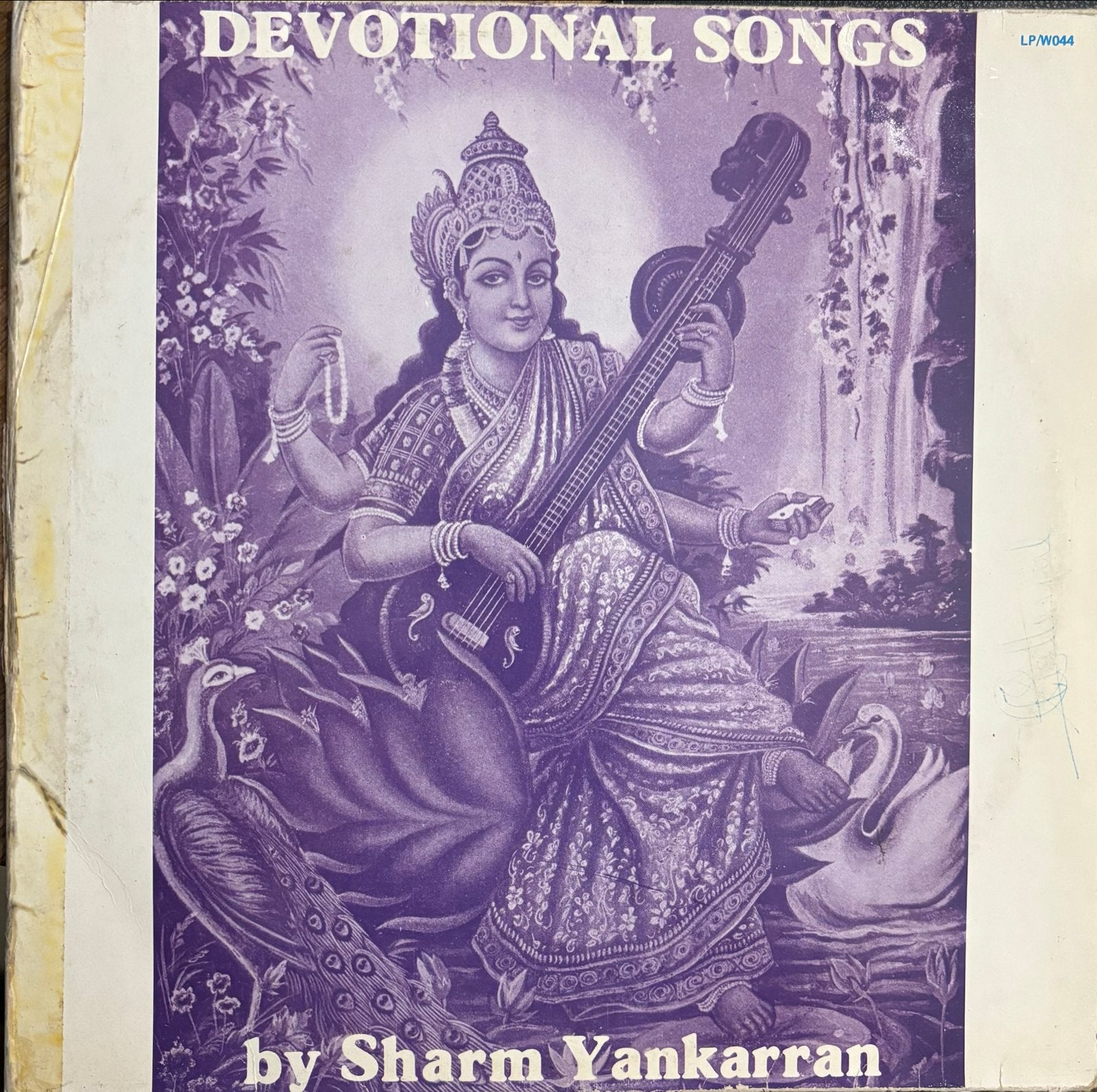 Devotional Songs by Sharm Yankarran LP/W044, Verzenden, Gebruikt