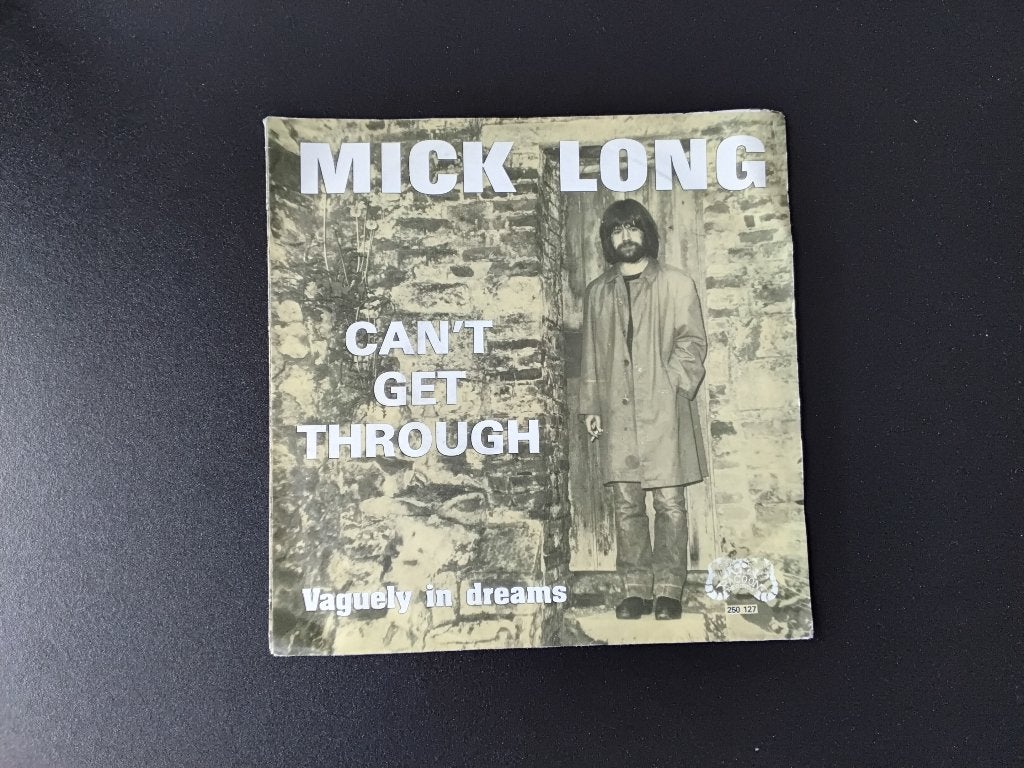 Mick Long - Can't Get Through., Verzenden, Gebruikt, 7 inch, Pop