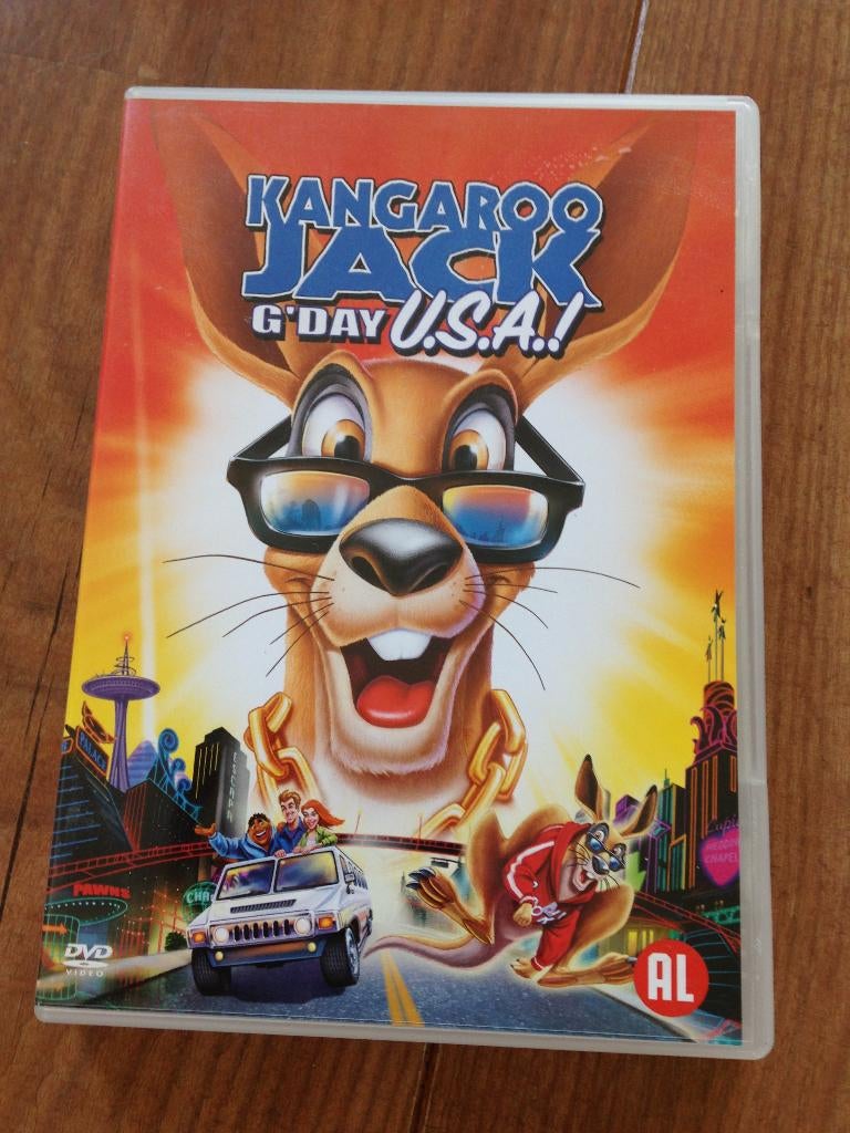 DvD Kangaroo Jack, Alle leeftijden, Ophalen of Verzenden, Zo goed als nieuw, Romantische komedie