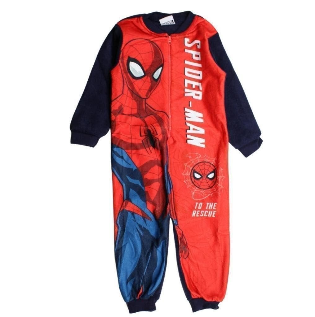 Spiderman fleece Onesie - Maat 92 - 128 - Marvel, Kinderen en Baby's, Nacht- of Onderkleding, Nieuw, Ophalen of Verzenden, Spiderman