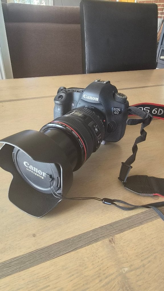 Canon EOS 6D met Gitzo G1348 Statief, Ophalen, Beeldstabilisatie, Canon, Zo goed als nieuw