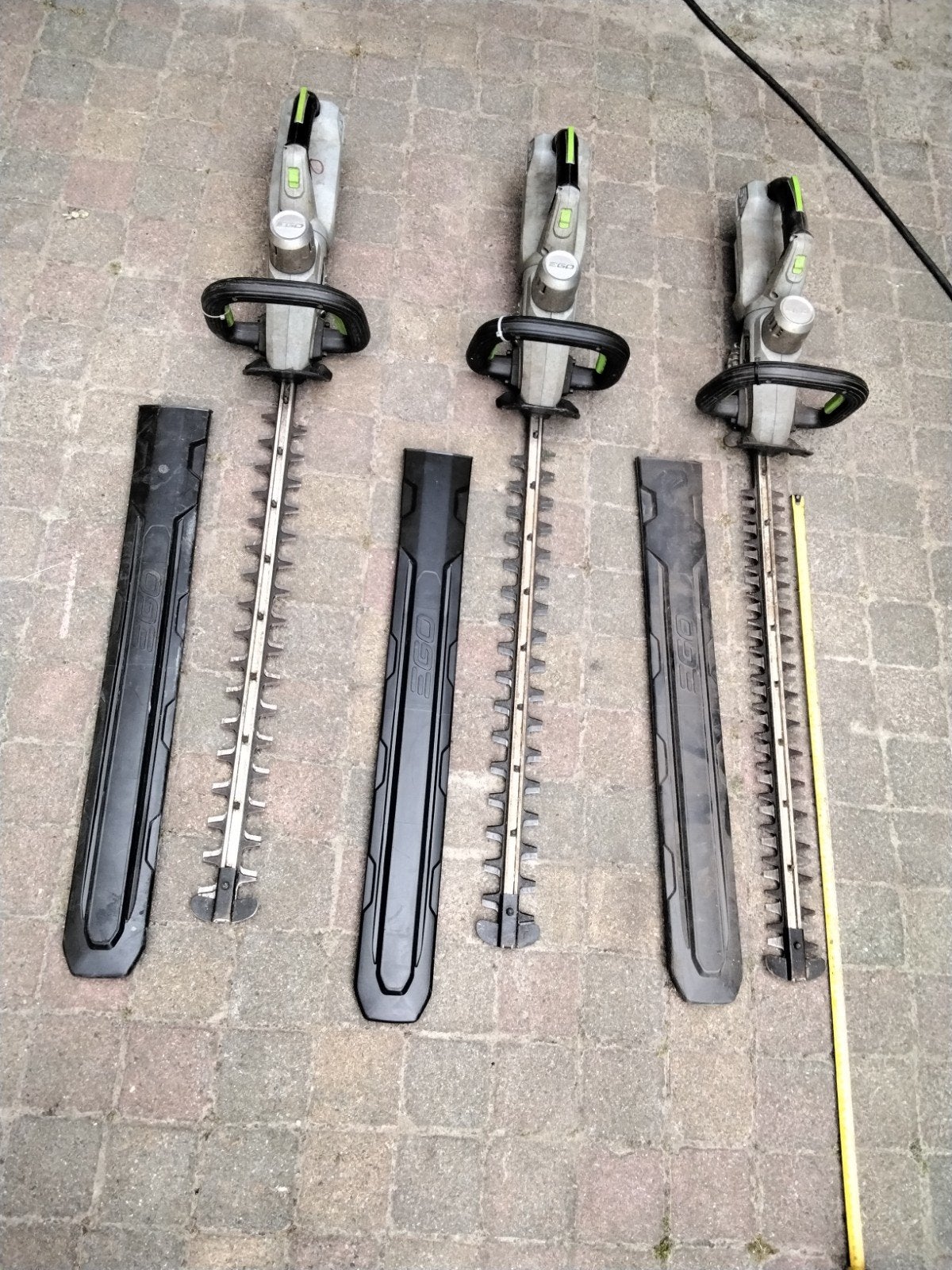 3 x heggenschaar Ego, Tuin en Terras, Ophalen, Elektrisch