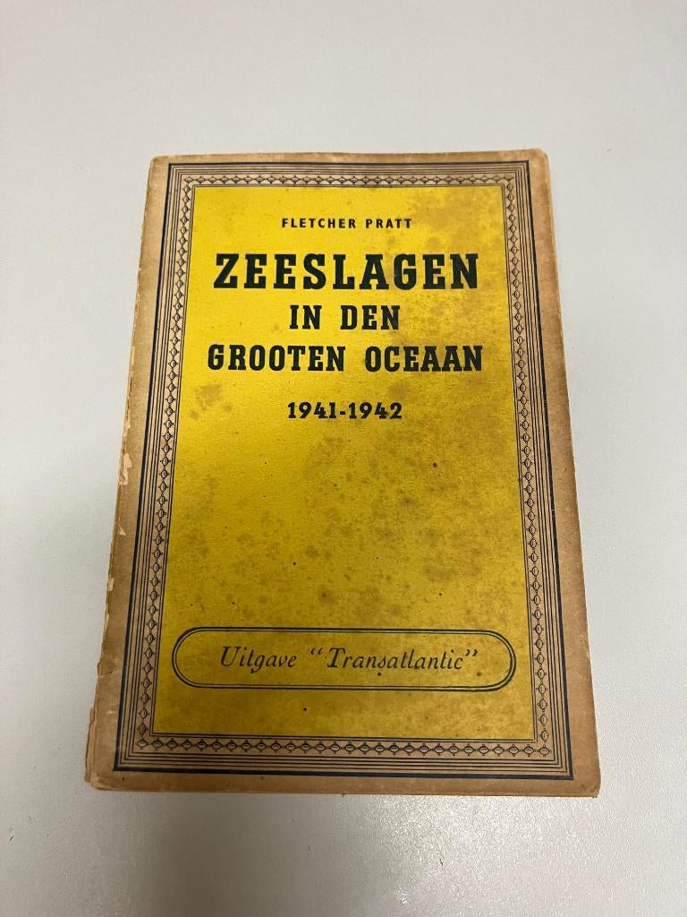 Zeeslagen in den grooten oceaan 1941 1942, Ophalen of Verzenden, Tweede Wereldoorlog, Gelezen, Marine