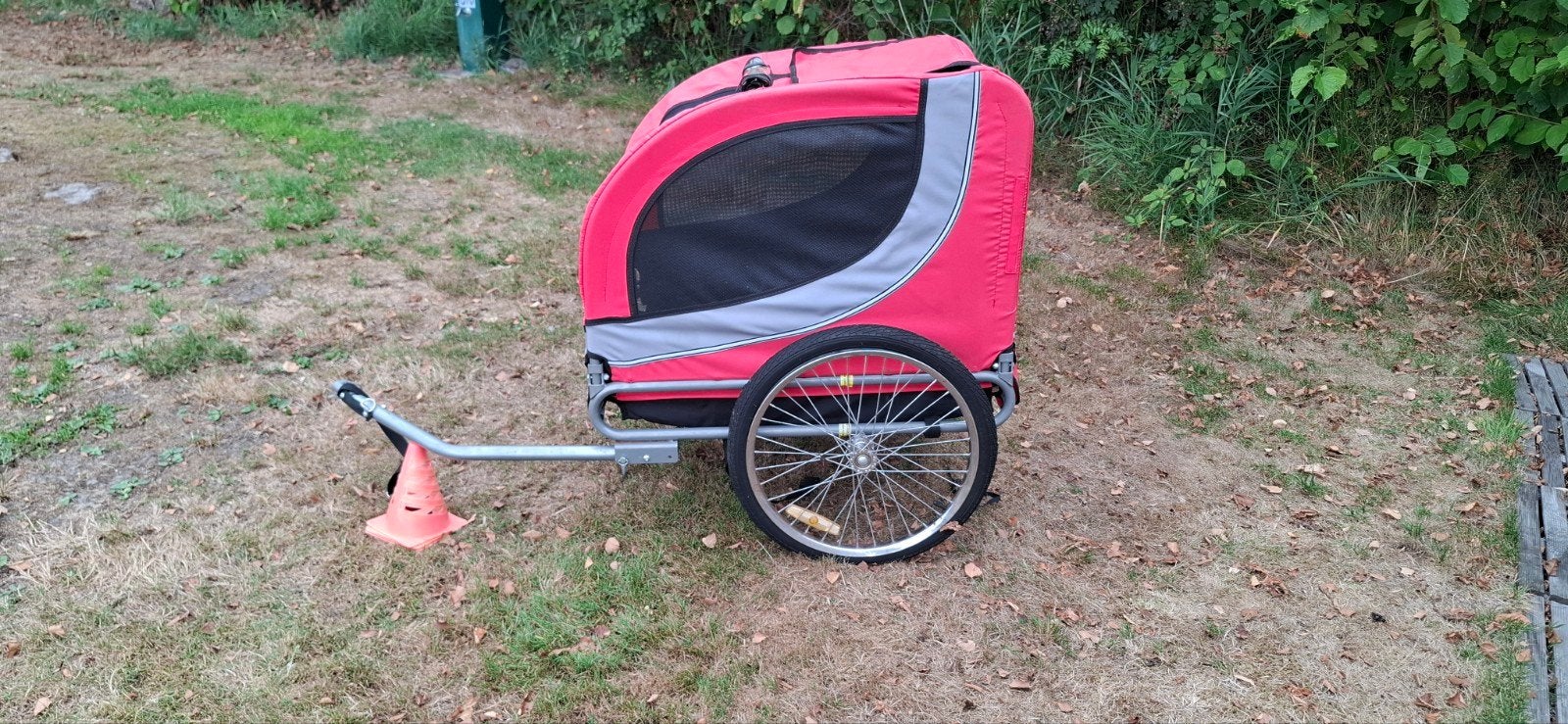 Opvouwbare hondenkar voor grote en kleine hond, Ophalen, Gebruikt, Opvouwbaar, Hondenkar