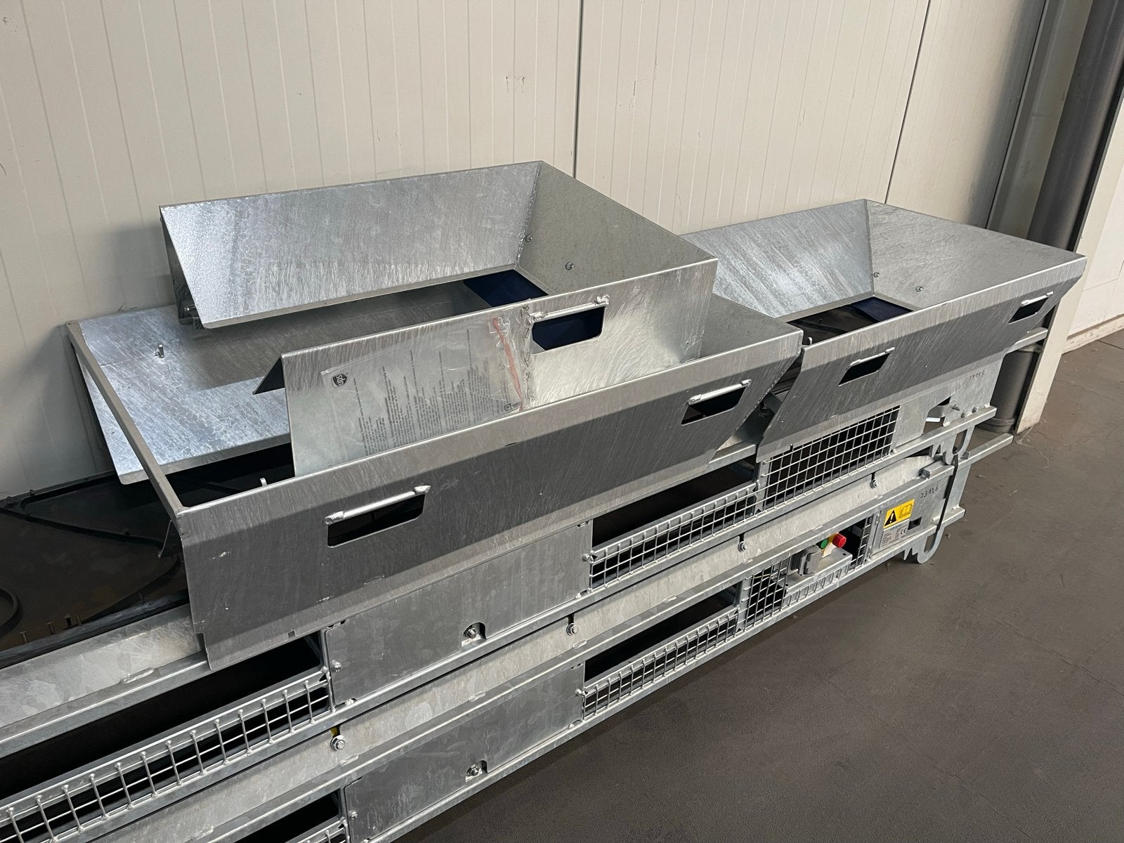 Transportband 3 meter, 50 ton/uur, 230V, band, conveyor., Ophalen, Nieuw