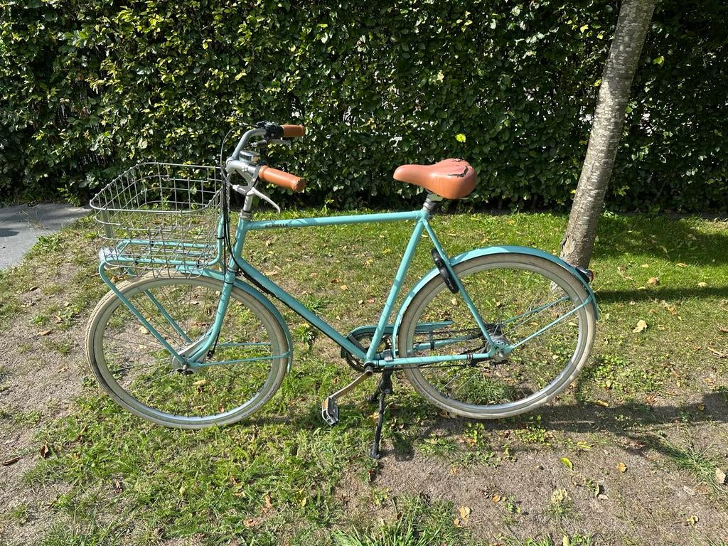 Achielle herenfiets met Nexus 3 versnellingen en mand, Ophalen, Gebruikt, Batavus, Versnellingen