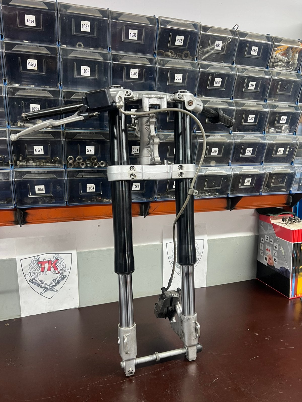 Aprilia rs4 50 voorvork met rem, Gebruikt, Aprilia, Overige typen, RS4 50