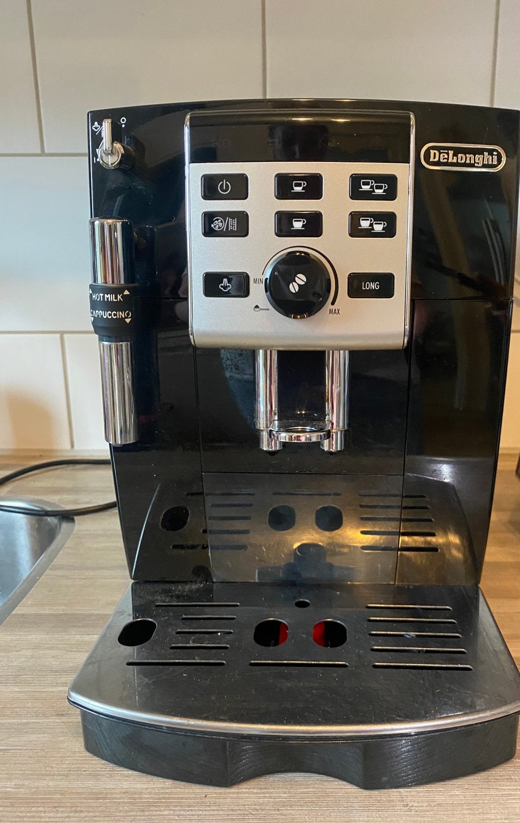 Delonghi koffiebonen machine, Ophalen, Zo goed als nieuw, Koffiemachine