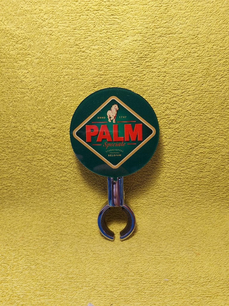 Palm bier tapkraan label. Bierbrouwen. Mancave. Biertap., Ophalen of Verzenden, Nieuw