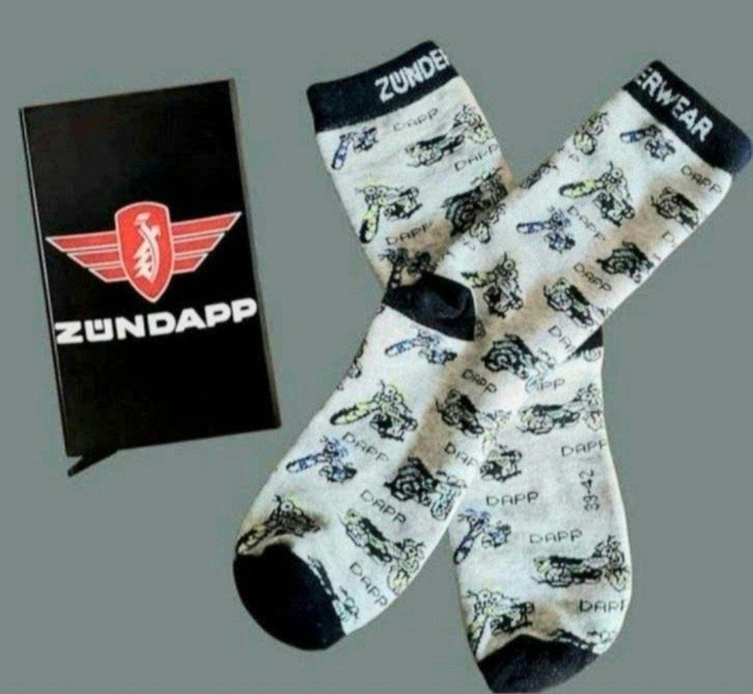 ZUNDAPP SOKKEN + PASJES HOUDER ZUNDAPP, Ophalen of Verzenden, Nieuw