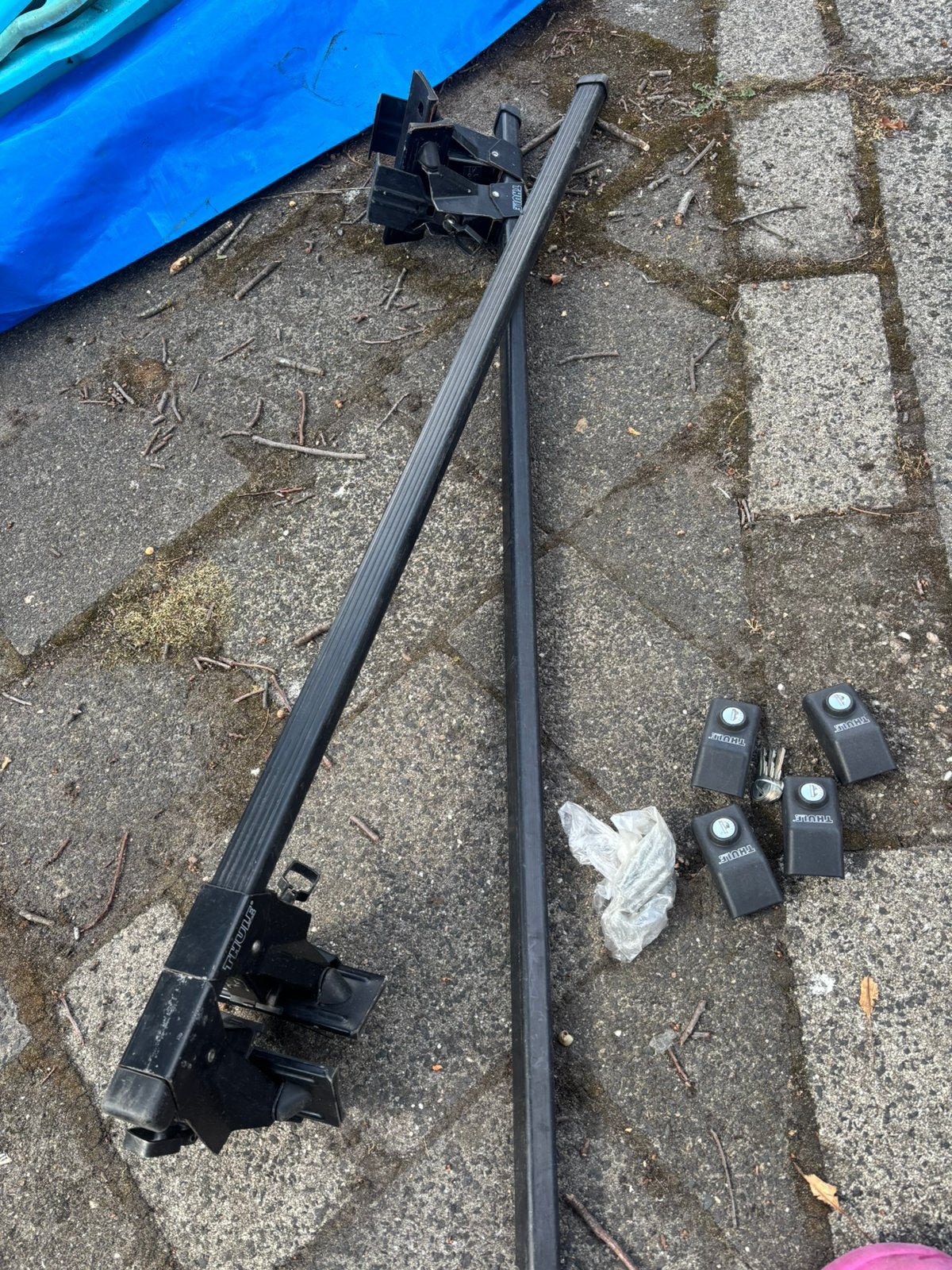 Thule dakdragers, Auto diversen, Dakdragers, Ophalen, Zo goed als nieuw