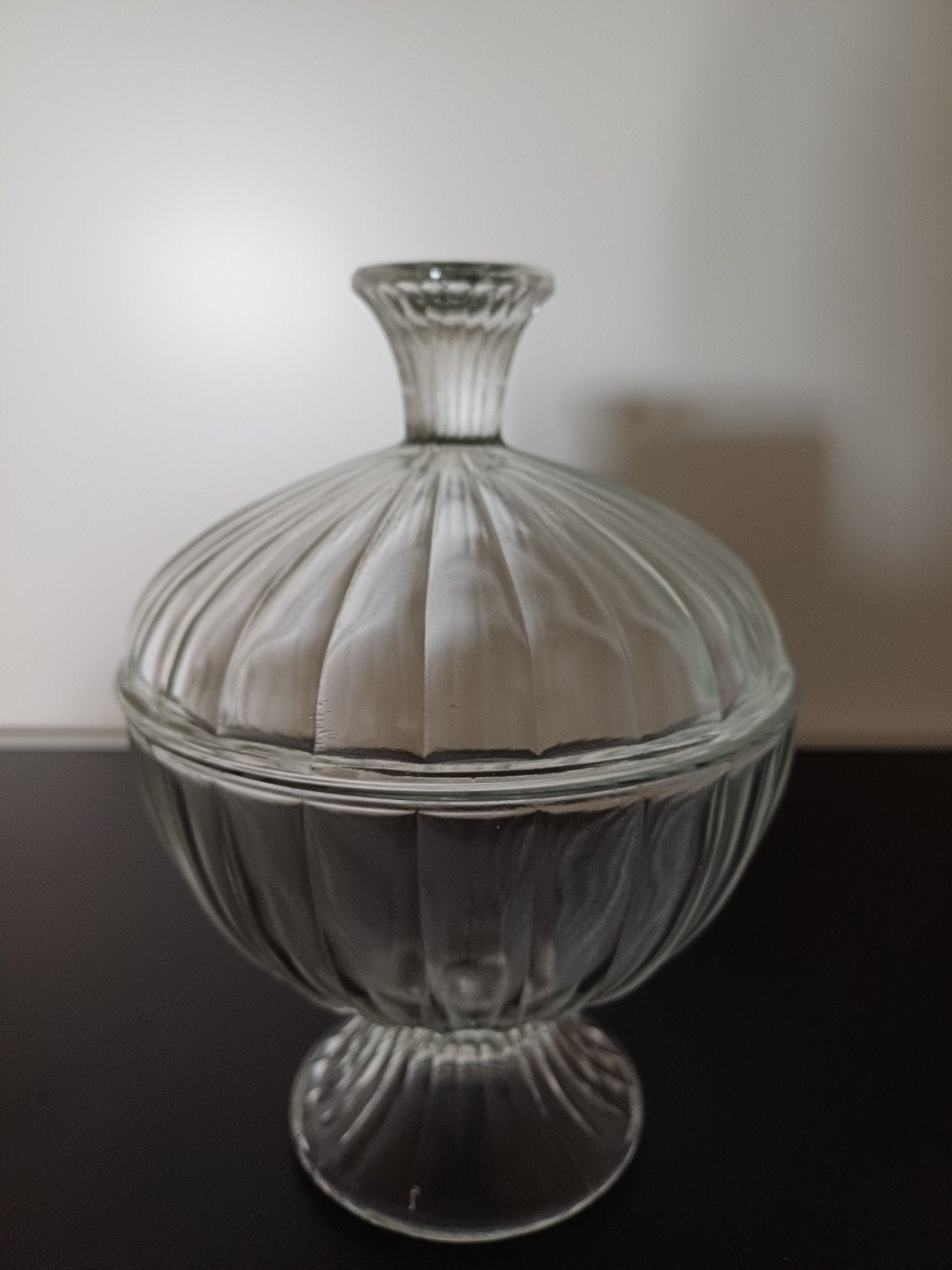 Glazen Bonbonnière met Deksel - Elegant en Tijdloos, Ophalen of Verzenden