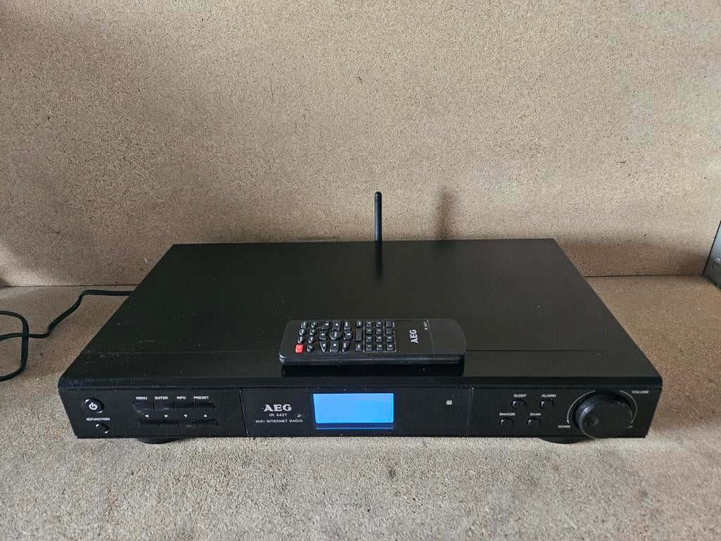 AEG IR 4427 WiFi Internet Radio, Ophalen, Gebruikt, Radio