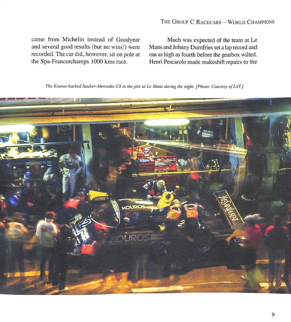 SAUBER-MERCEDES – The Group C Racecars 1985-1991, Verzenden, Nieuw, Mercedes, John Starkey