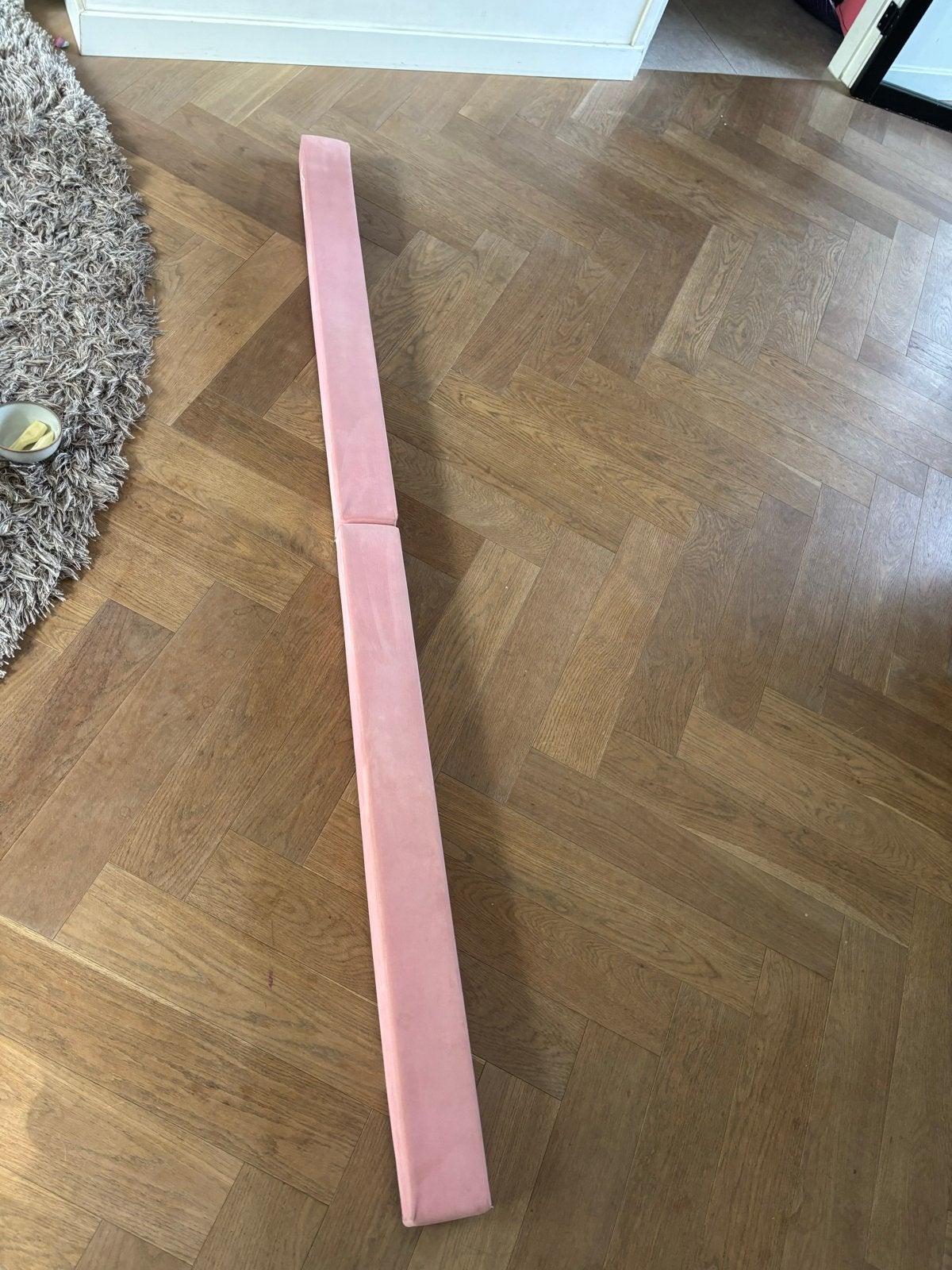 Roze turnbalk van HomCom, Sport en Fitness, Ophalen, Gebruikt, Roze, Materiaal