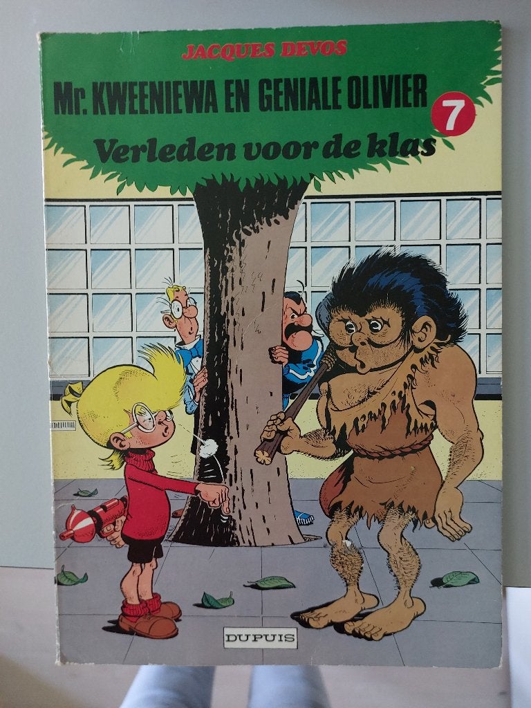 Mr. Kweeniewa en geniale Olivier, verleden voor de klas, Boeken, Eén stripboek, Ophalen of Verzenden
