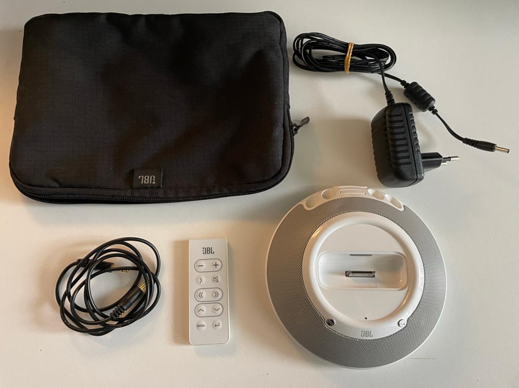 JBL On Stage Micro draagbaar iPod docking station, Ophalen of Verzenden, Gebruikt