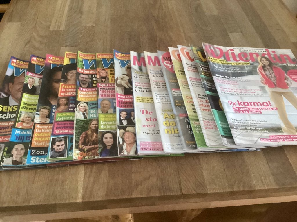 Te koop Week en Maandbladen., Ophalen, Zo goed als nieuw, Damesbladen