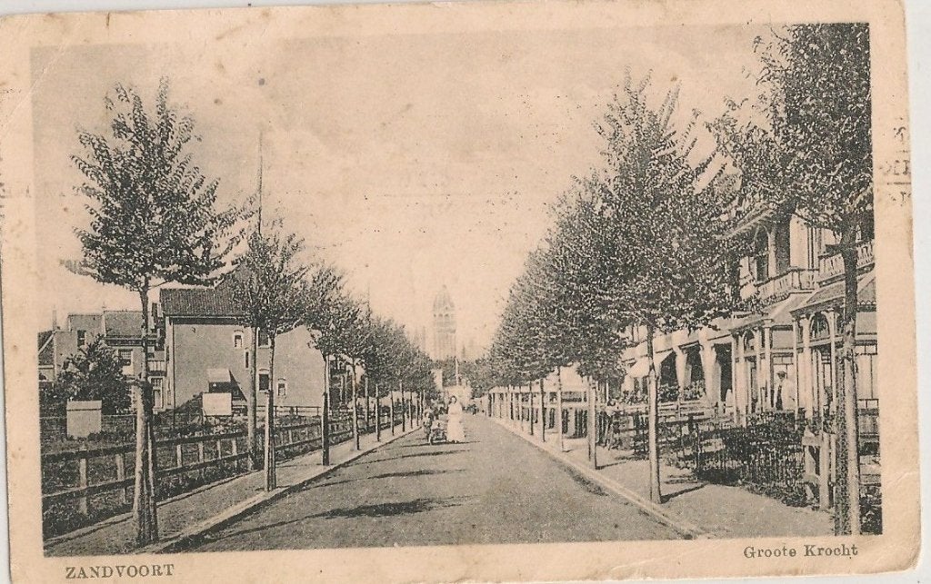 Zandvoort, Verzenden, 1920 tot 1940, Gelopen, Noord-Holland