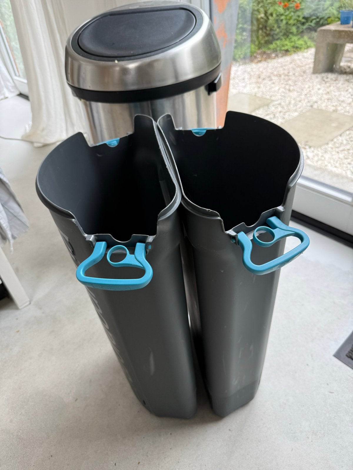 Brabantia afvalemmer binnenemmers  voor touch bin 60 liter, Ophalen, 50 – 75, Kunststof, Gebruikt