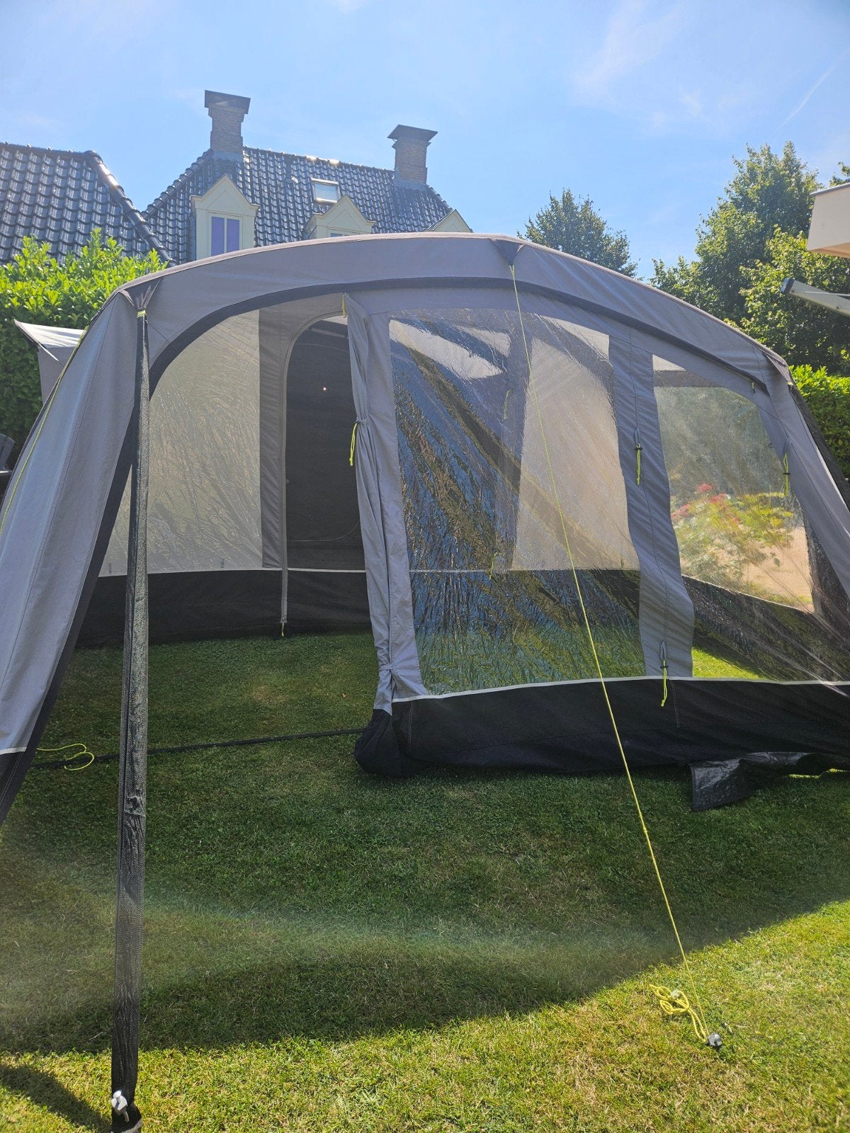 Kampa Croyde 6 Air TC tunneltent met tenttapijt, Ophalen, Gebruikt, Tot en met 6
