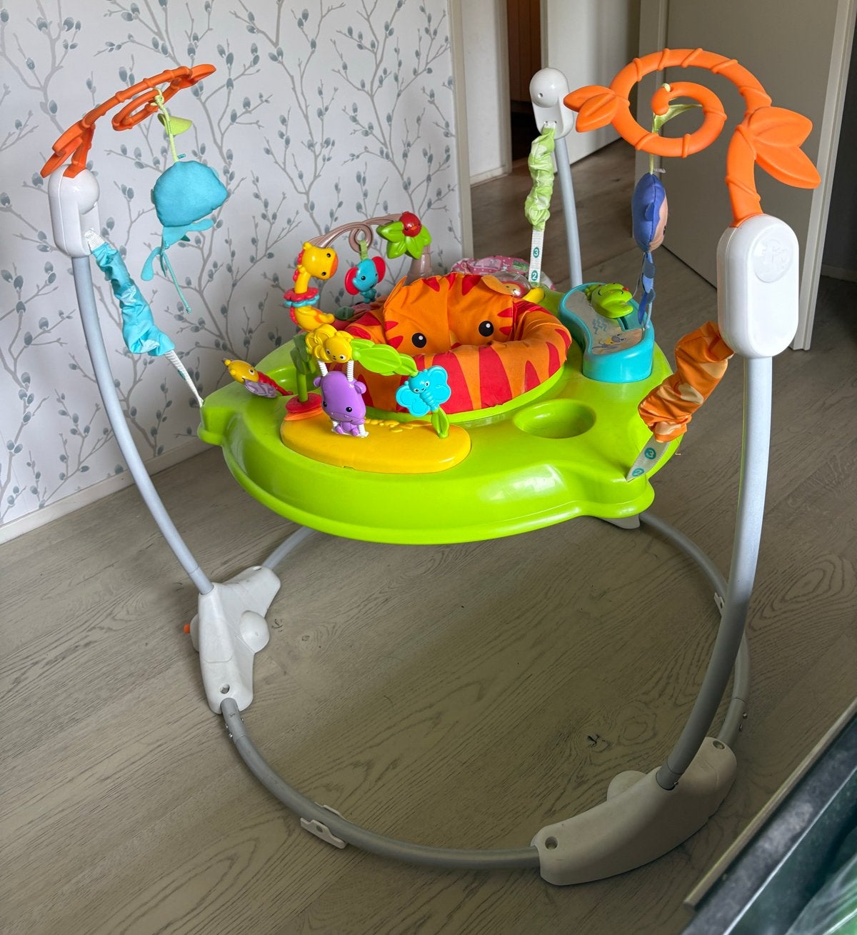 Fisher Price JUMPEROO RAINFOREST - Zo goed als nieuw, Ophalen, Zo goed als nieuw, Overige typen, Met licht