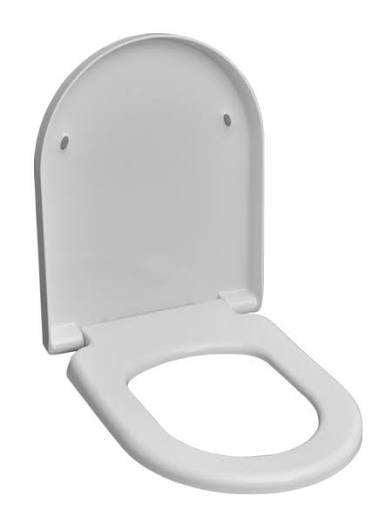 Beta silent close wc bril wit (nieuw), Ophalen of Verzenden, Nieuw, Toilet