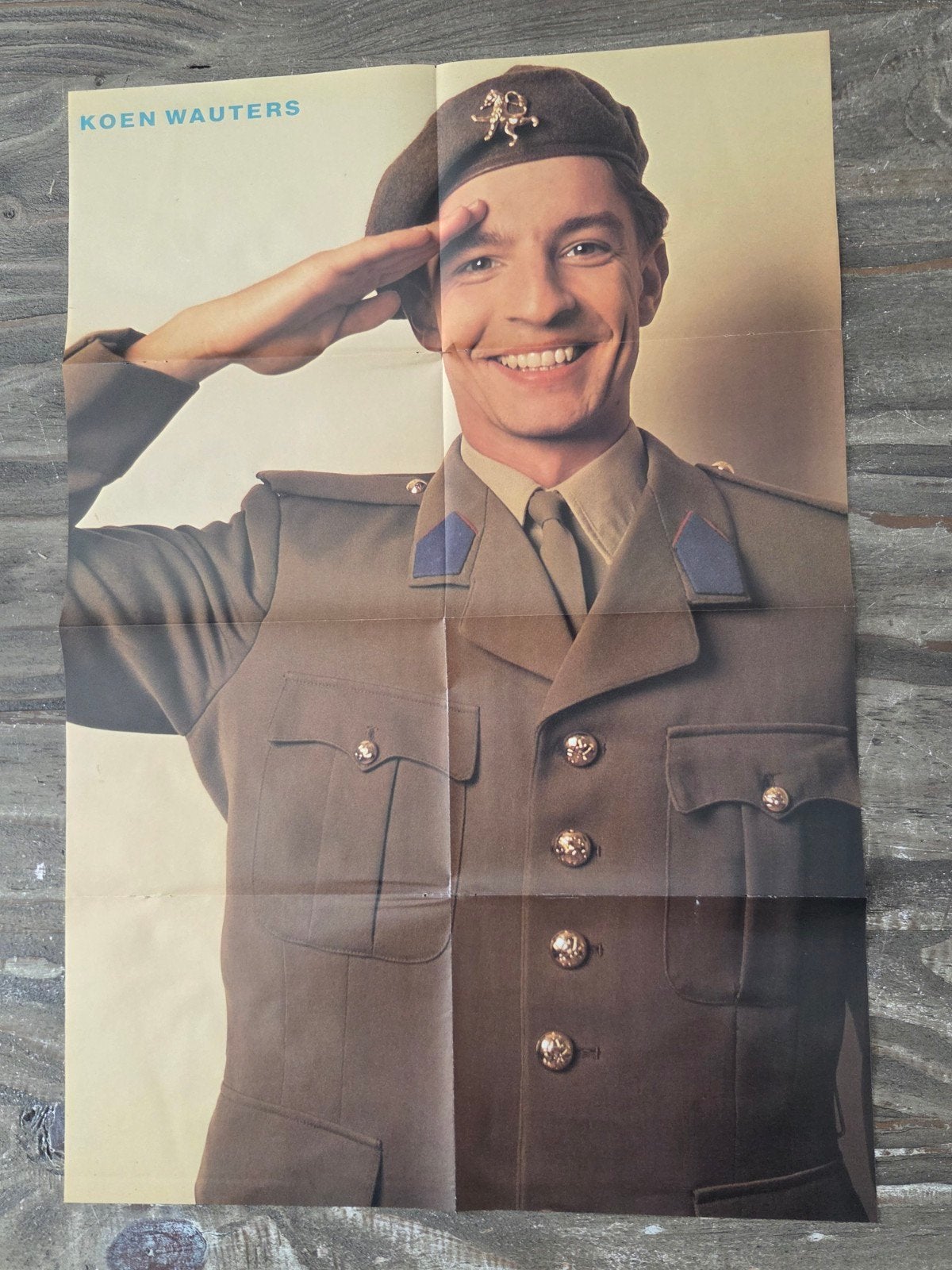 Koen Wauters Poster - Jaren '90, Ophalen of Verzenden, Zo goed als nieuw, A1 t/m A3, Muziek