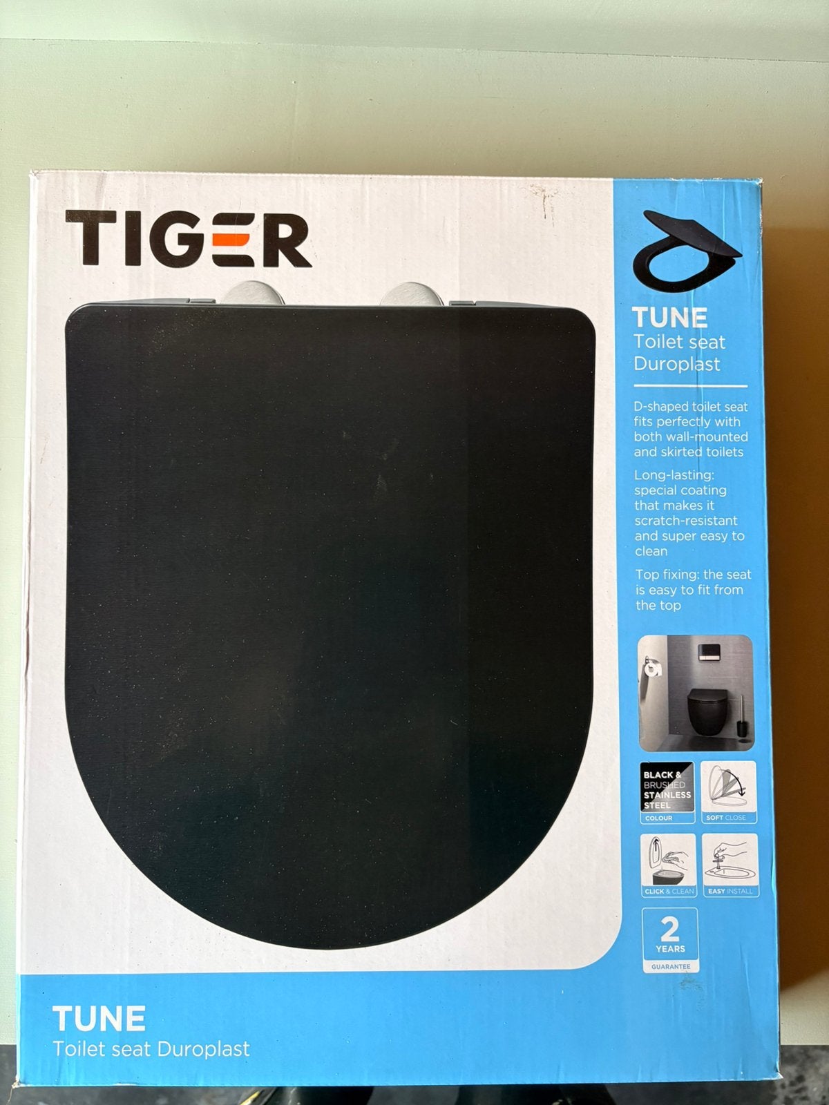 Toilet bril kleur: zwart, Ophalen, Nieuw, Toilet