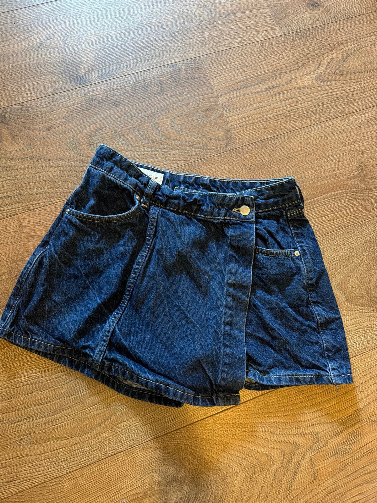 Zara Skort Maat S Donkerblauw, Ophalen, Blauw, Zo goed als nieuw, Maat 36 (S)