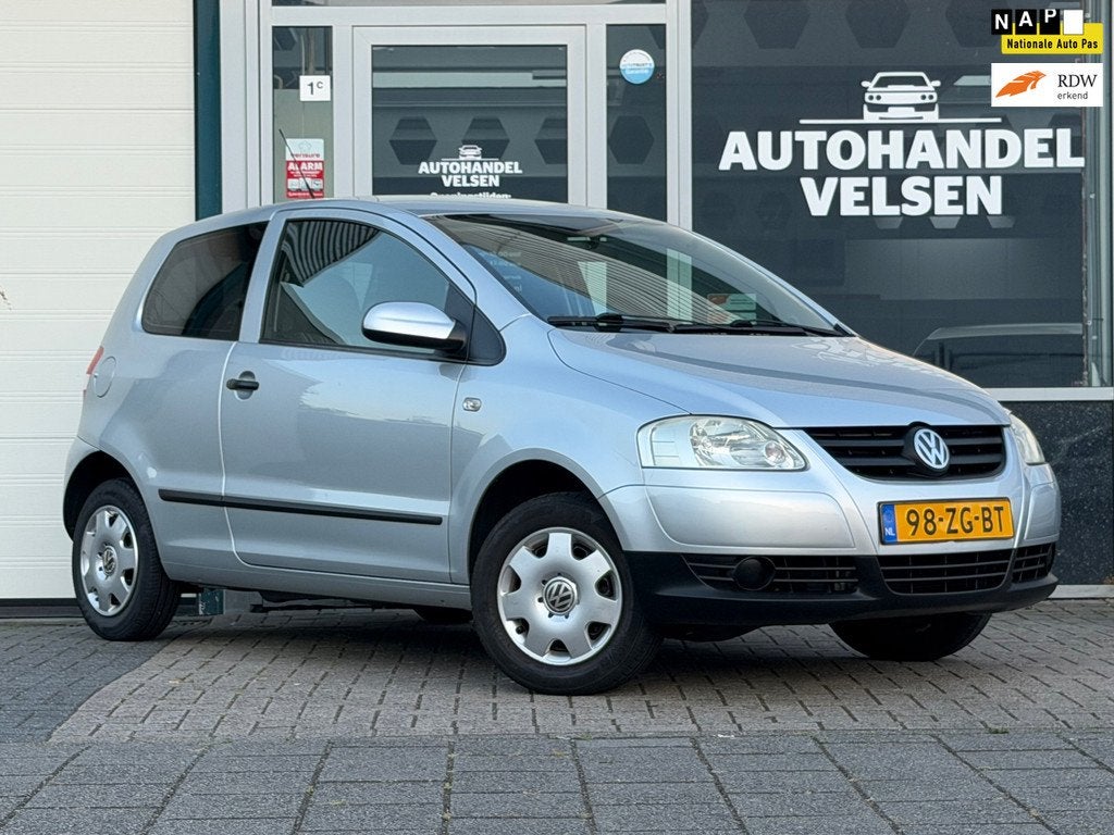 Volkswagen Fox 1.4 Trendline Airco, Auto's, Volkswagen, Voorwielaandrijving, 4 stoelen, Origineel Nederlands, Bedrijf