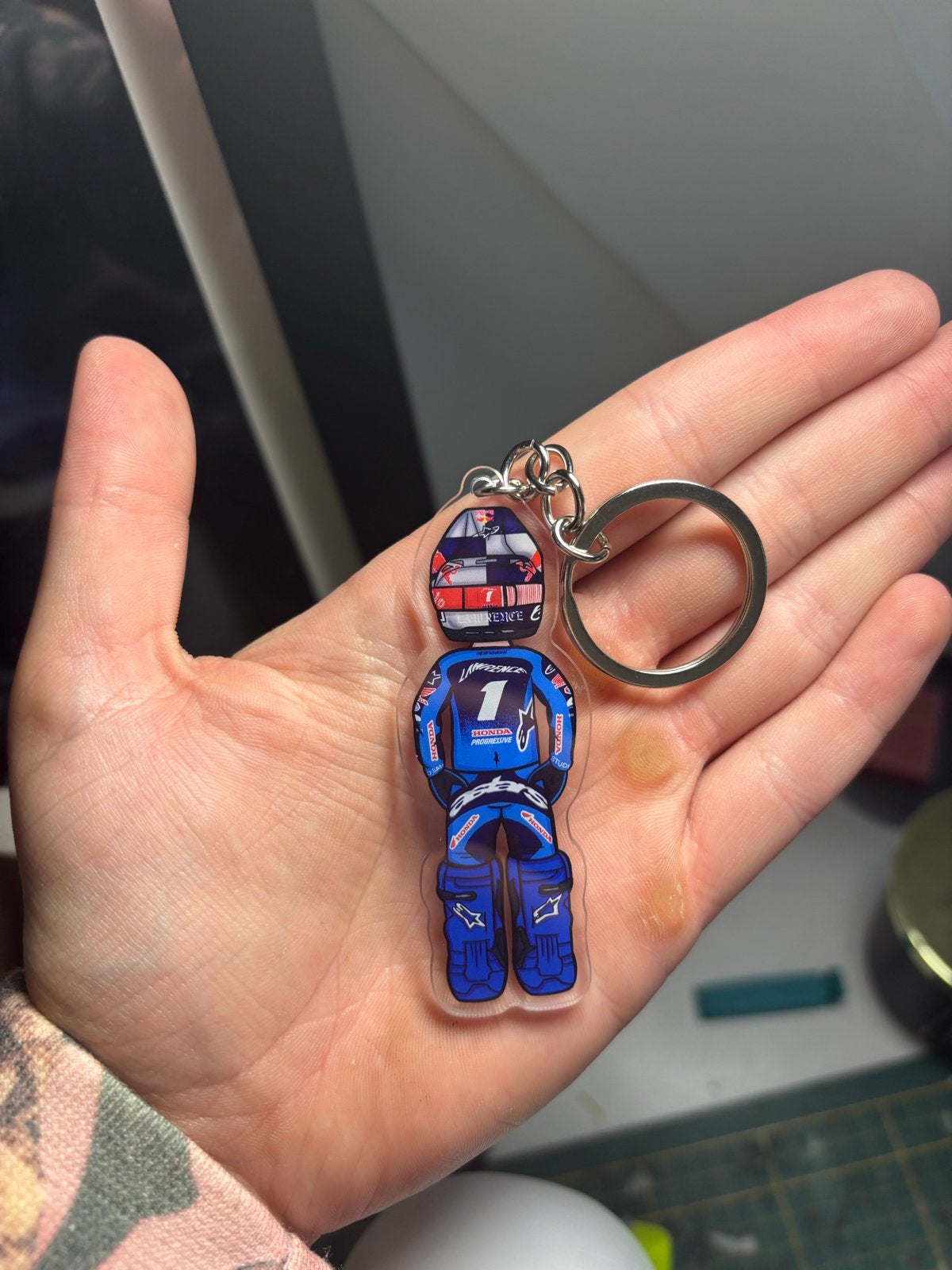 Jett Lawrence Sleutelhanger - Motorcross Fan Item, Ophalen of Verzenden, Nieuw, Sport