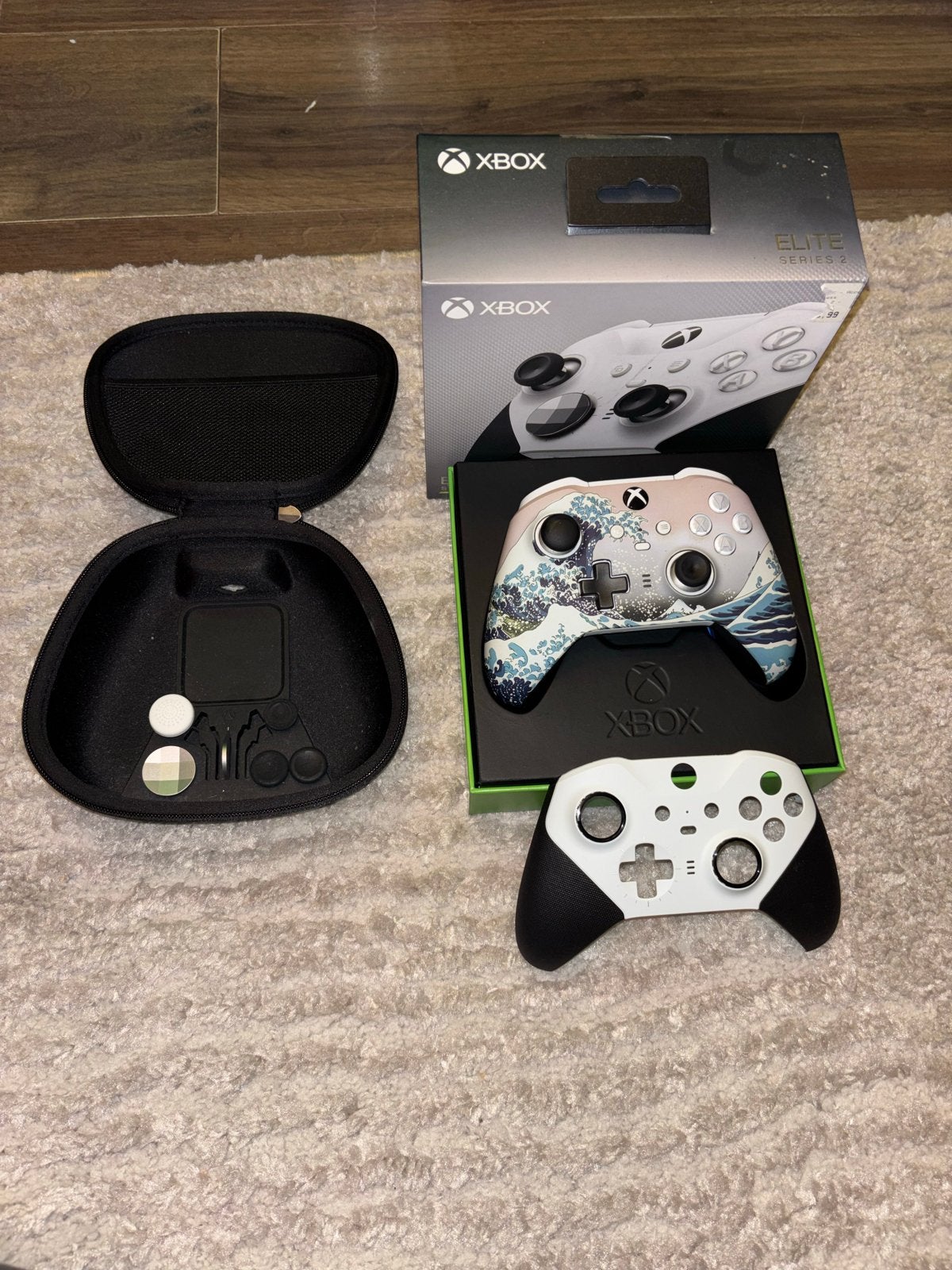 Xbox Elite Series 2 Controller - Custom Front & Nette Staat, Ophalen of Verzenden, Zo goed als nieuw