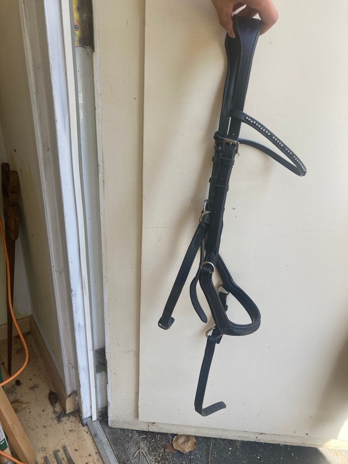 Rambo Micklem Competition Bridle Xfull, Ophalen of Verzenden, Zwart, Rambo