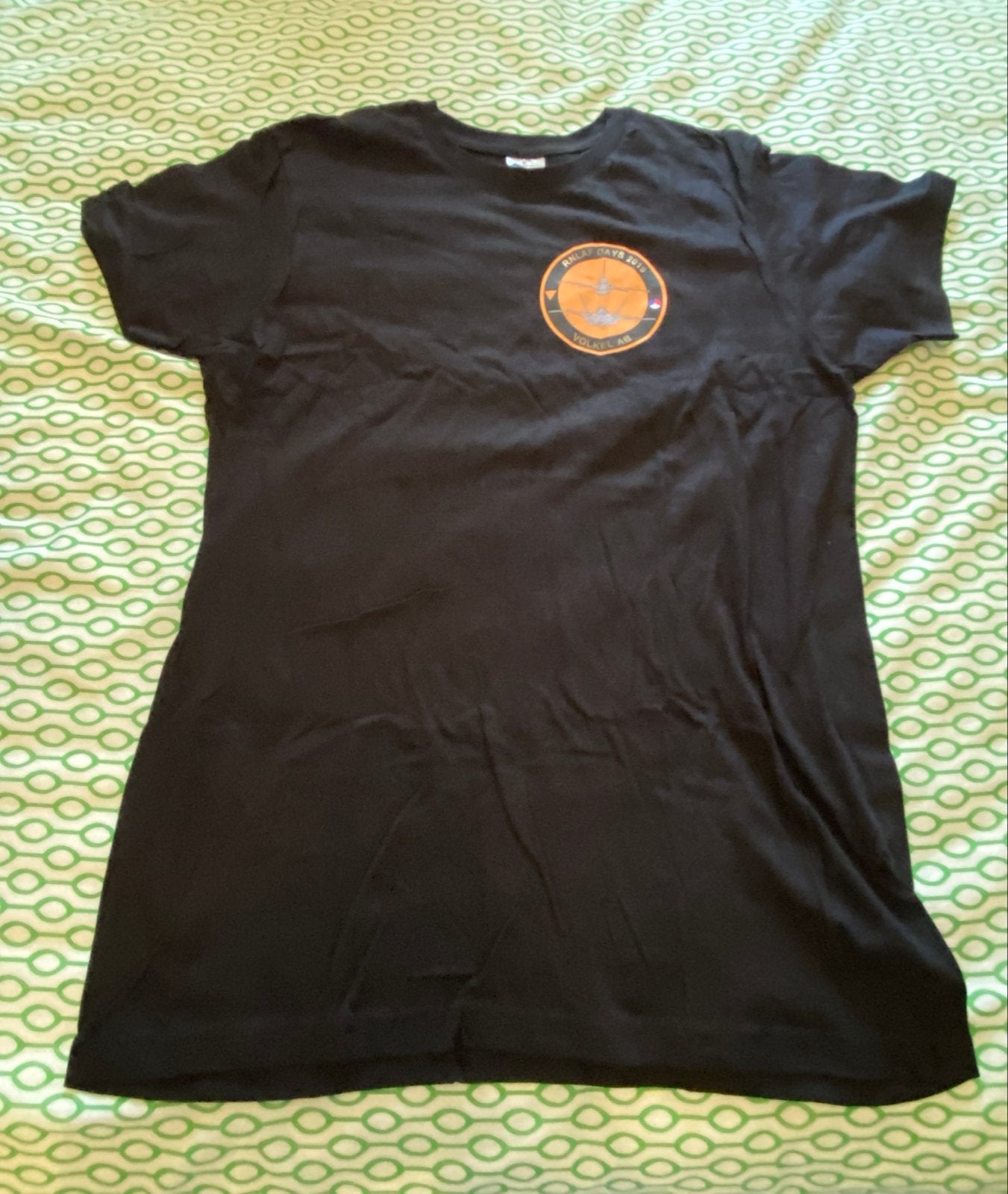RNLAF Days 2019 Volkel AB T-shirt Maat M, Verzenden, Gedragen, Maat 48/50 (M), Zwart