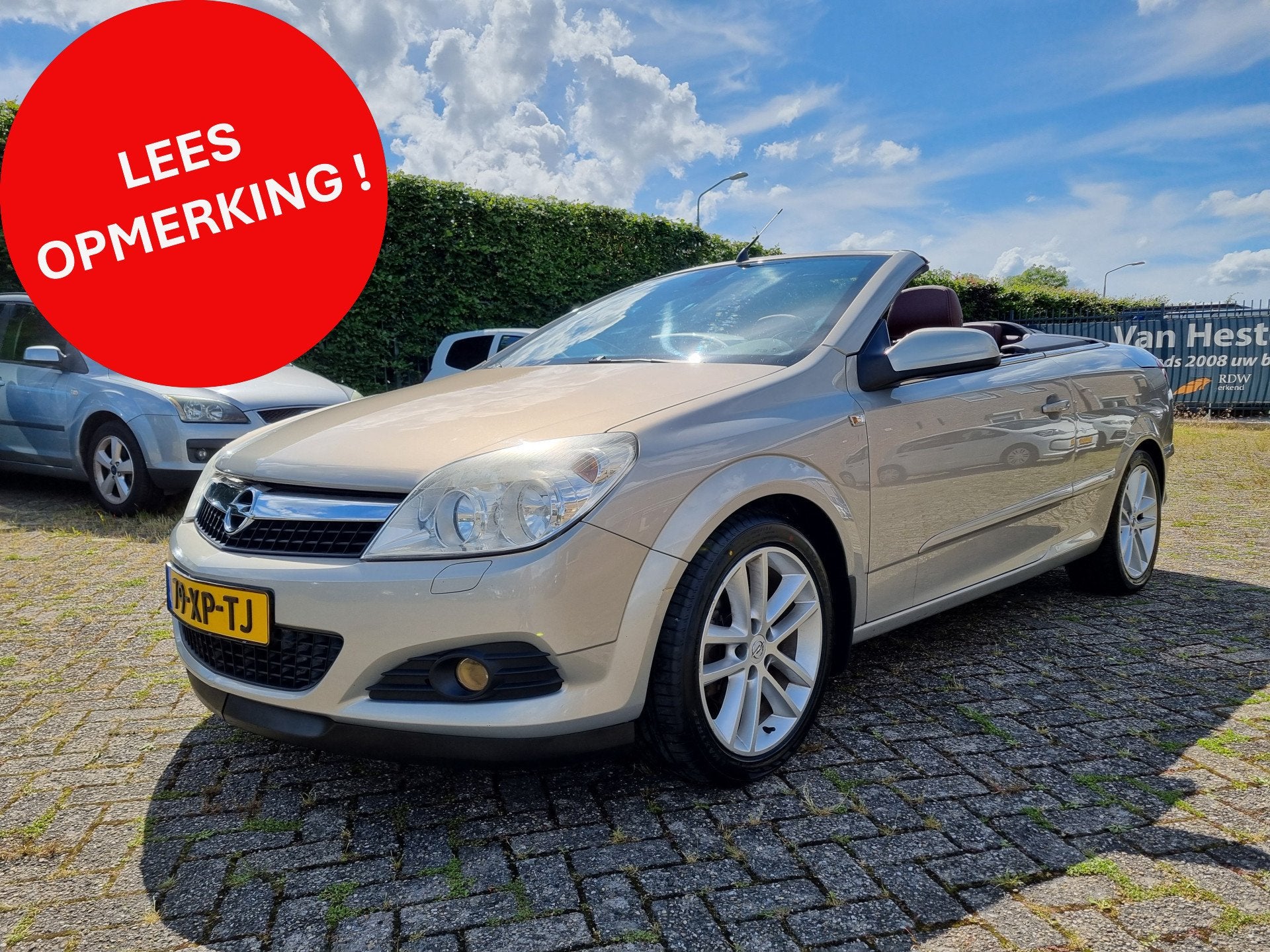 Opel Astra TwinTop 1.8 Temptation ZEER MOOIE AUTO!, Gebruikt, 4 cilinders, 4 stoelen, 1796 cc