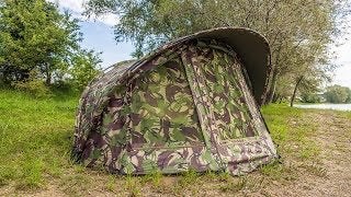 Camouflage karper tent met extension tent, Ophalen of Verzenden, Zo goed als nieuw, Overige typen